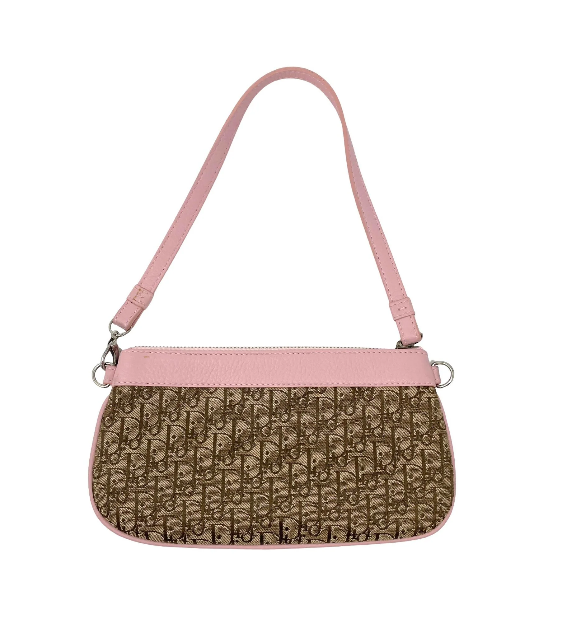 Dior Pink Logo Mini Shoulder Bag - Image 2