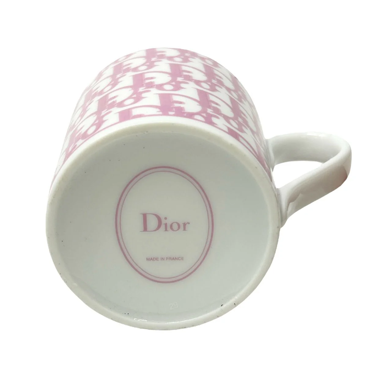 Dior Pink Logo Mug - Image 4