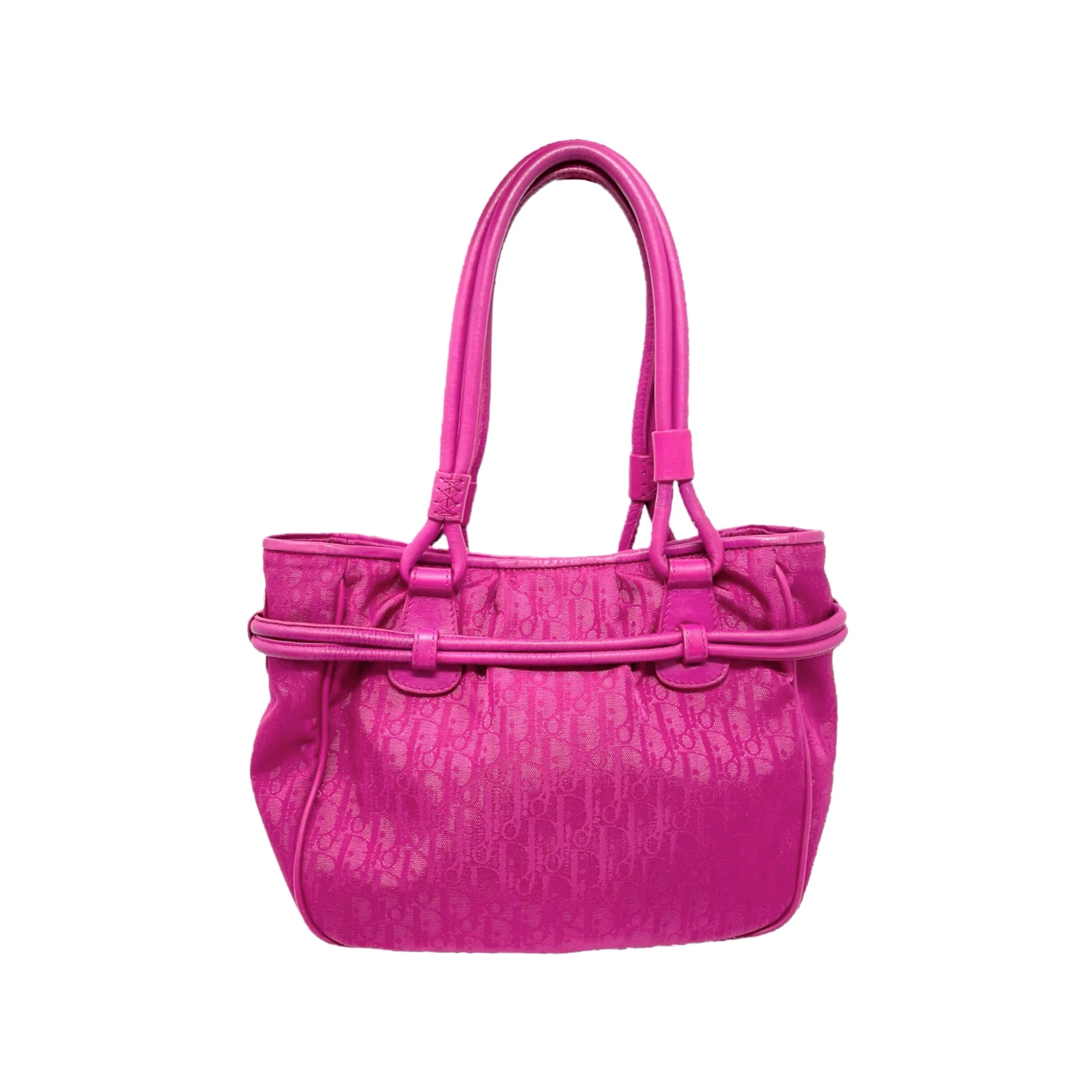 Dior Pink Logo Shoulder Bag - Image 2