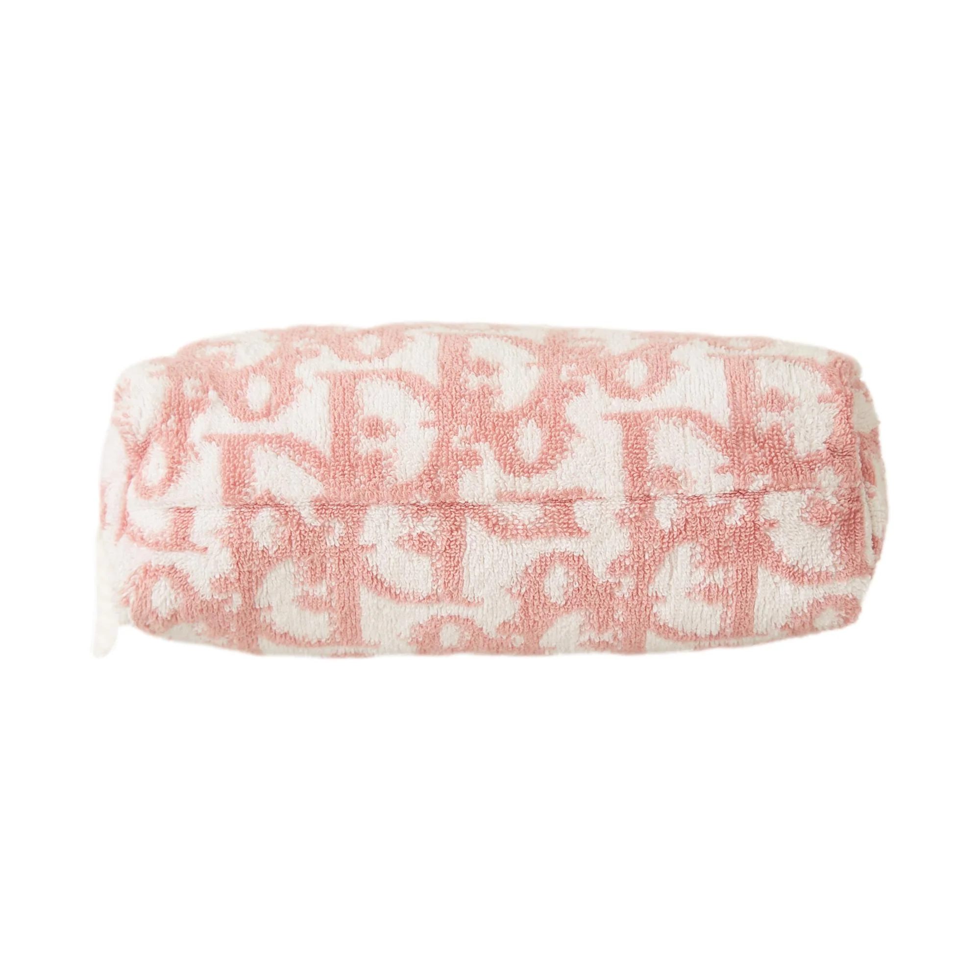 Dior Pink Logo Terry Cloth Bag - Image 3