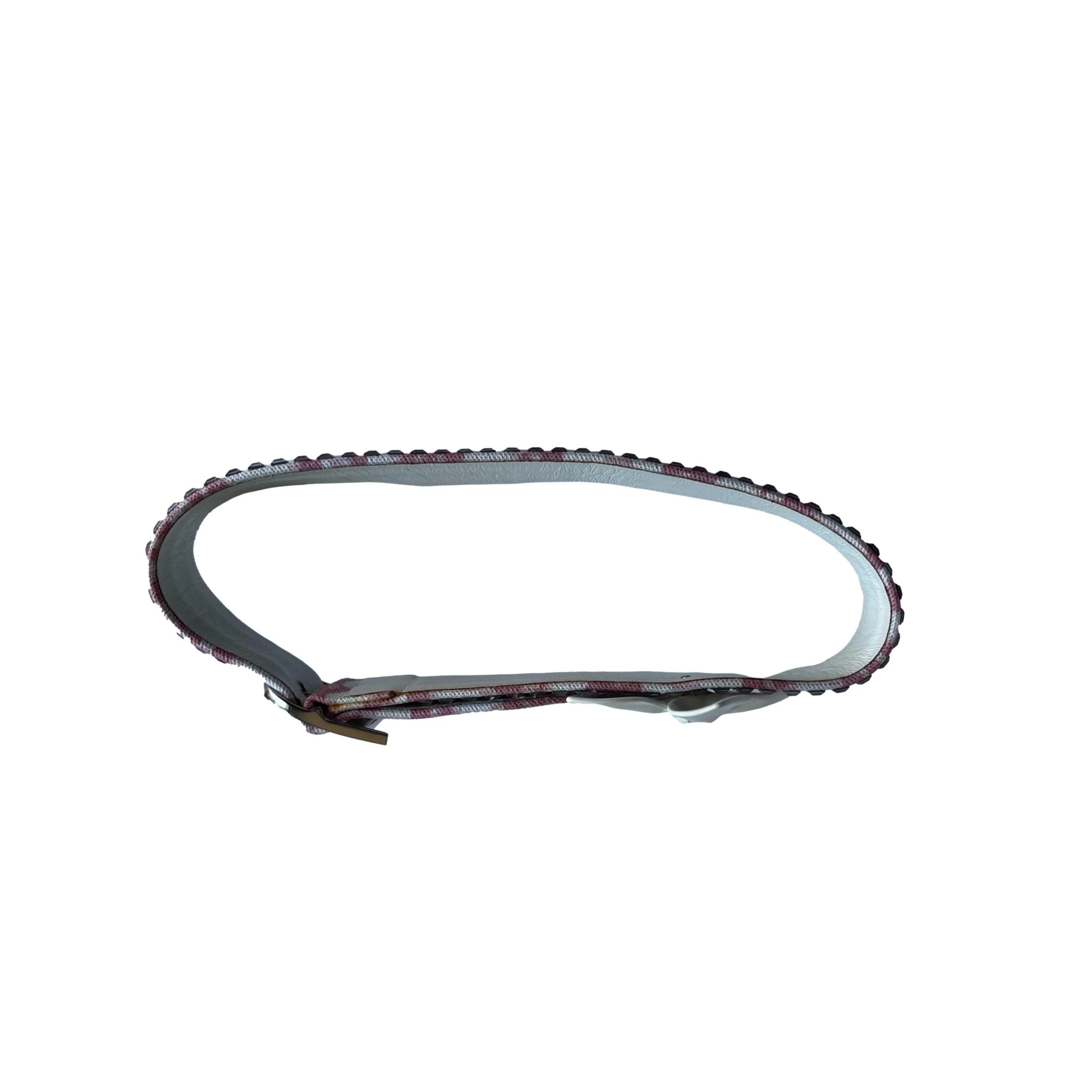 Dior Pink Monogram Floral Choker - Image 3