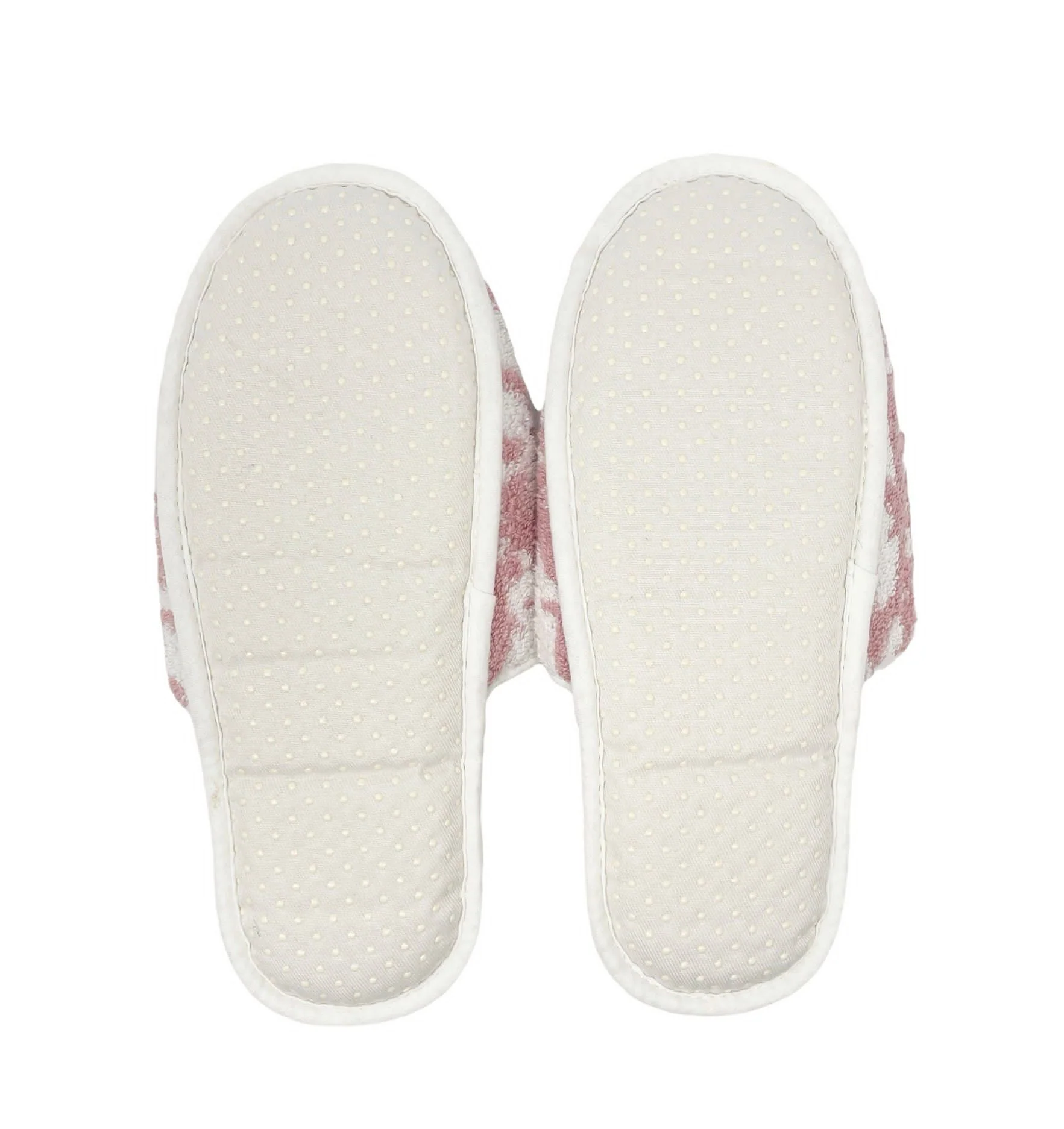 Dior Pink Terry Logo Slippers - Image 3