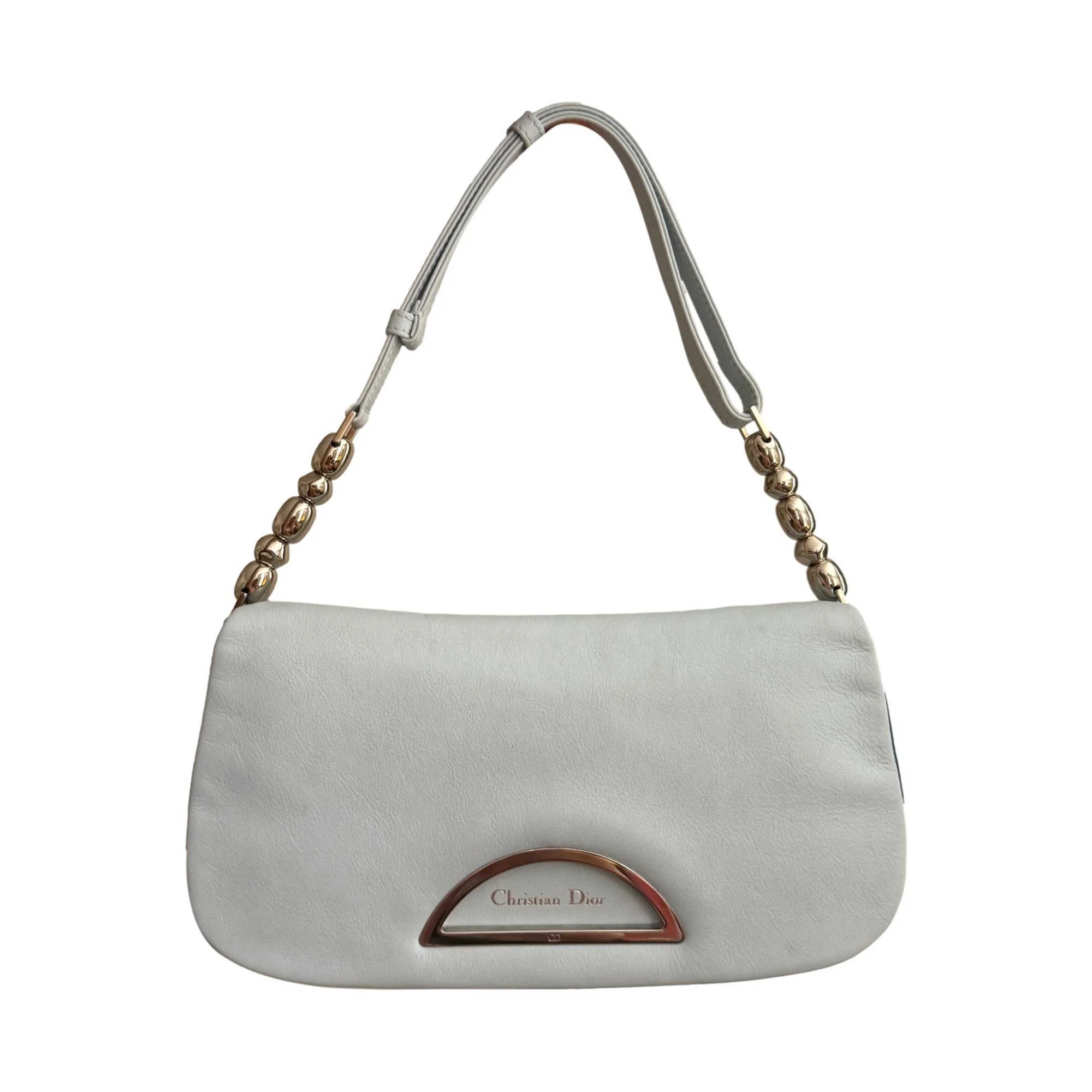 Dior Powder Blue Logo Malice Bag