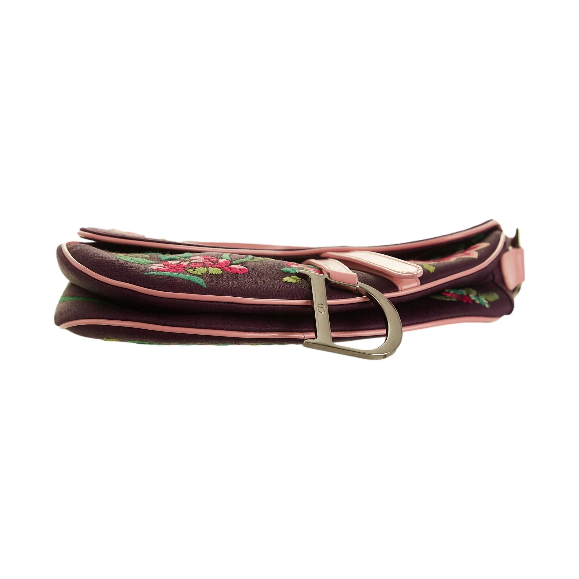 Dior Purple Koi Saddle Bag - Image 3