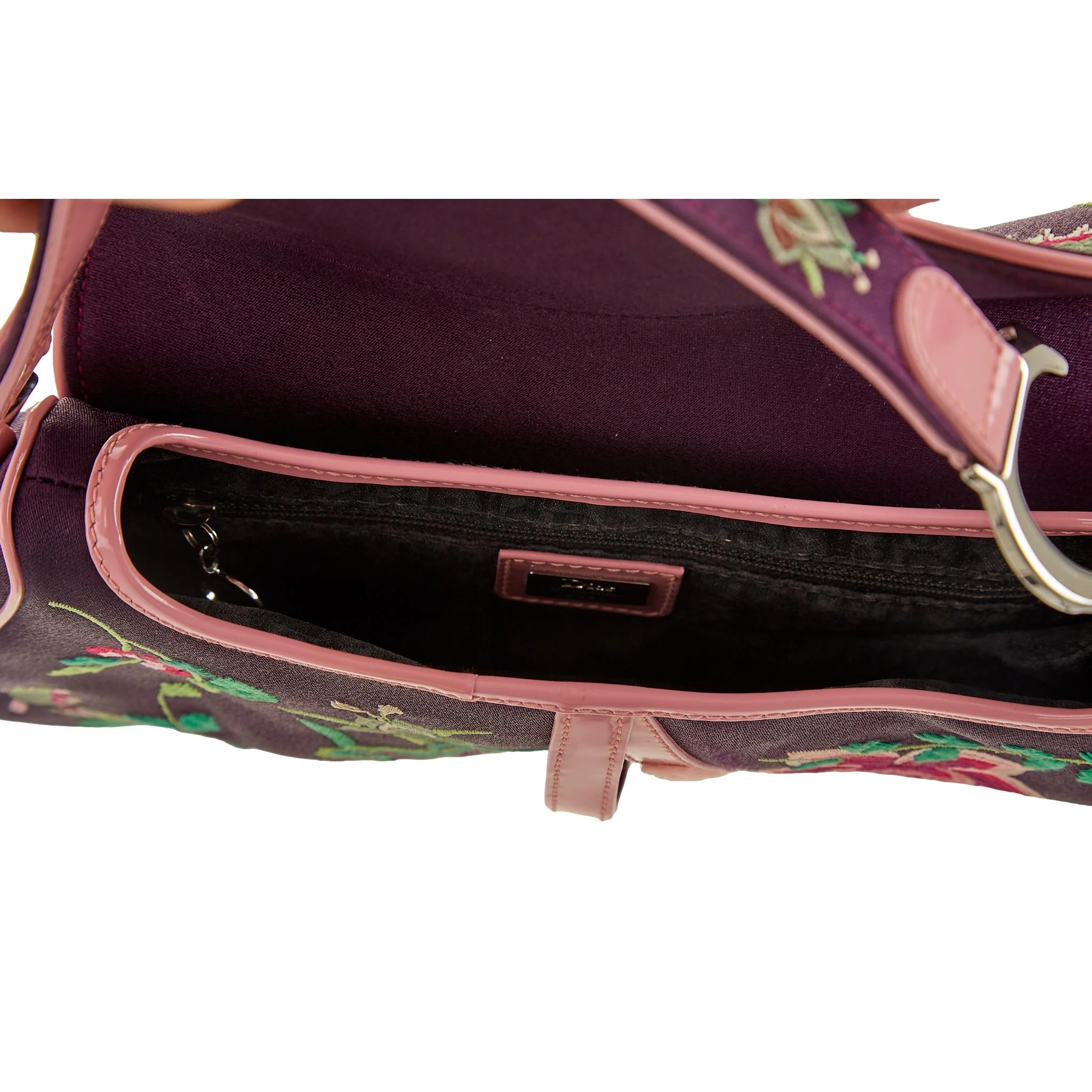 Dior Purple Koi Saddle Bag - Image 4