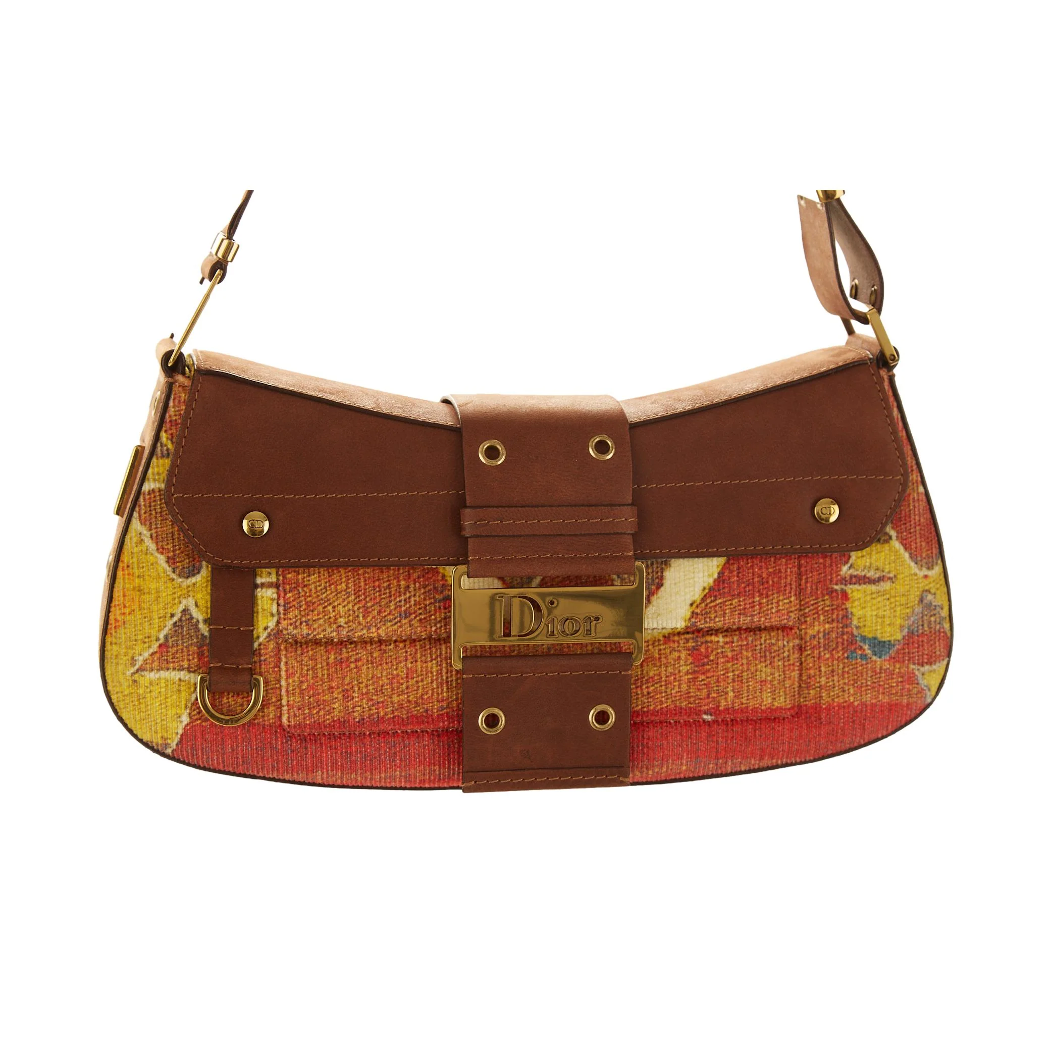 Dior Brown Columbus Shoulder Bag - Image 2