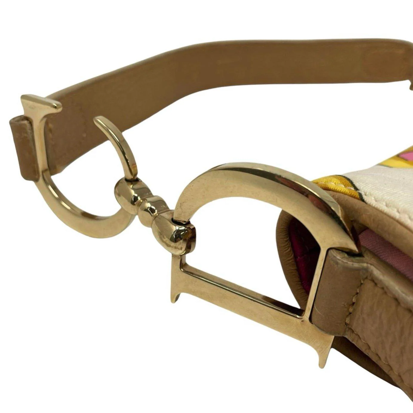 Dior Satin Print Saddle Bag - Image 3