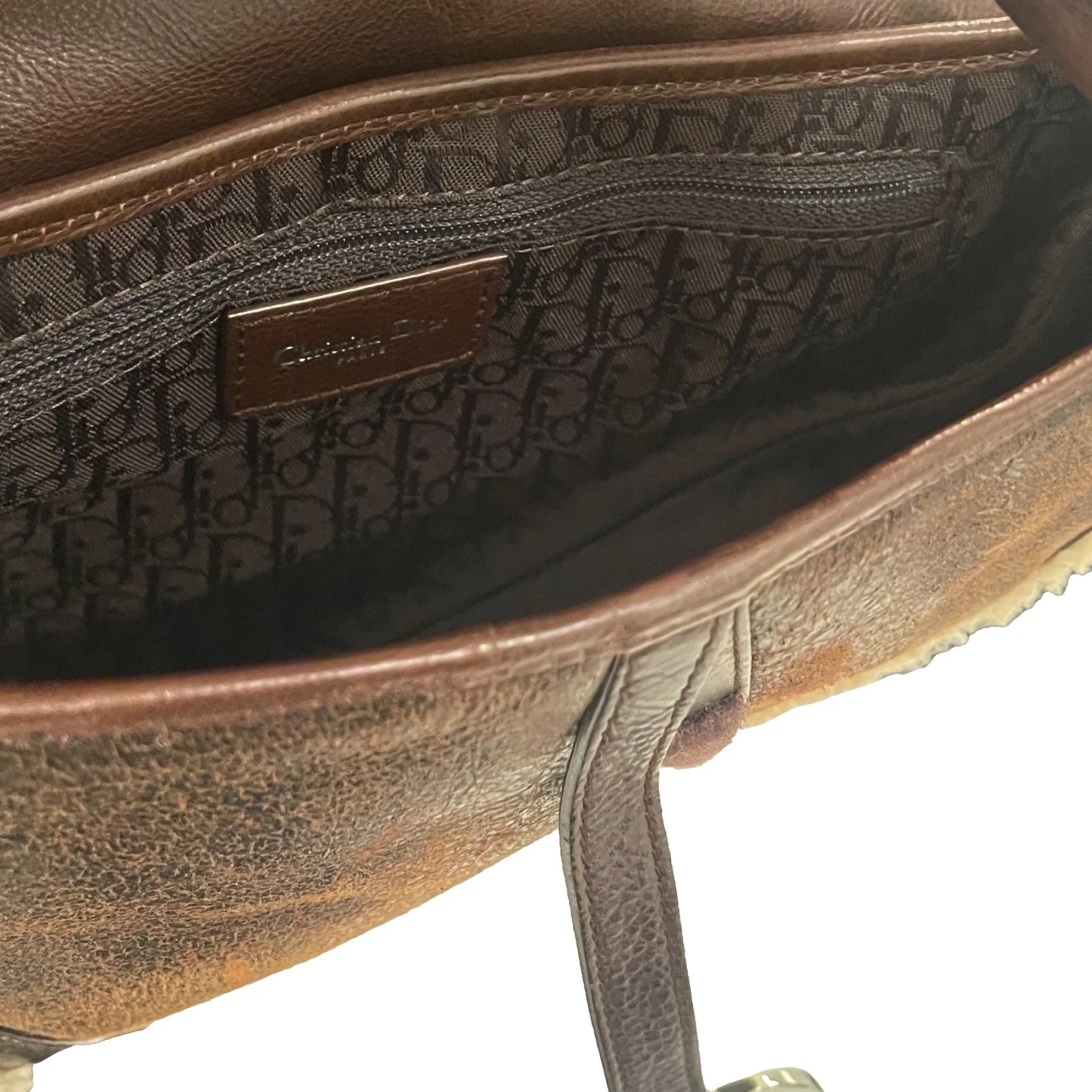 Dior Sherpa Saddle Bag - Image 4