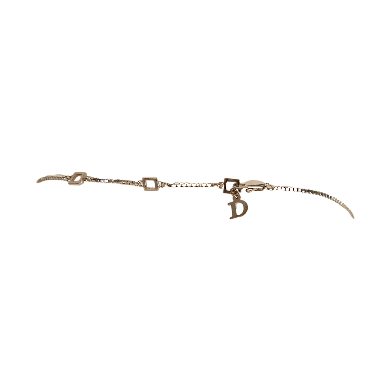 Dior Silver Dog Tag Necklace - Image 3