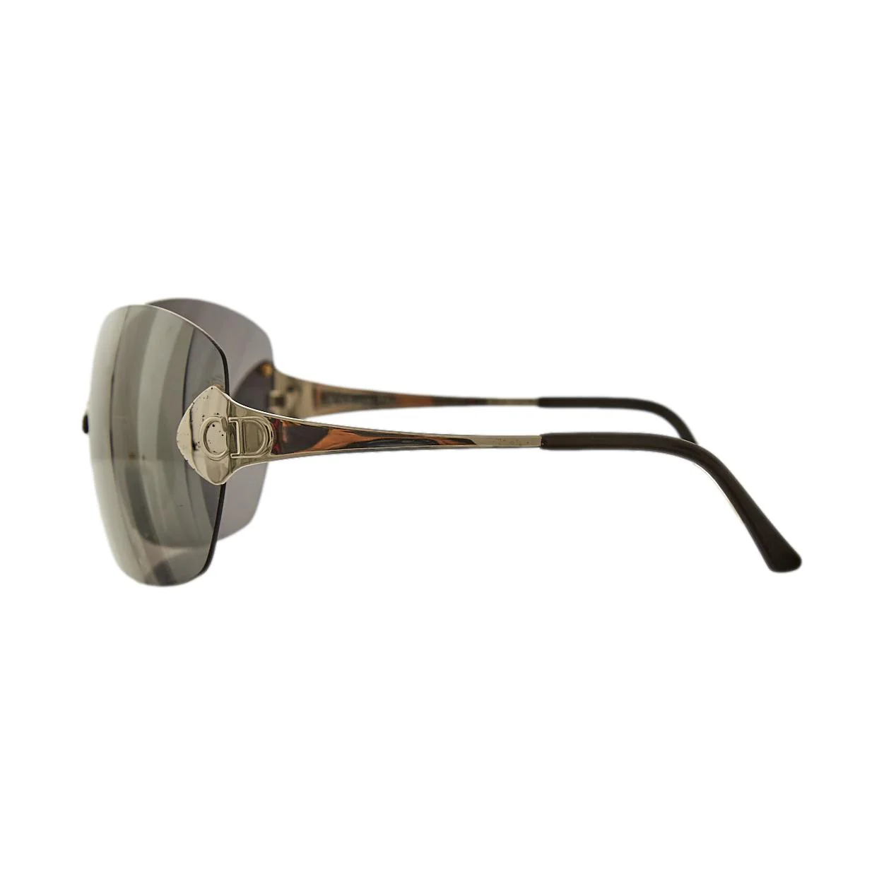 Dior Silver 'Futura' Sunglasses - Image 2