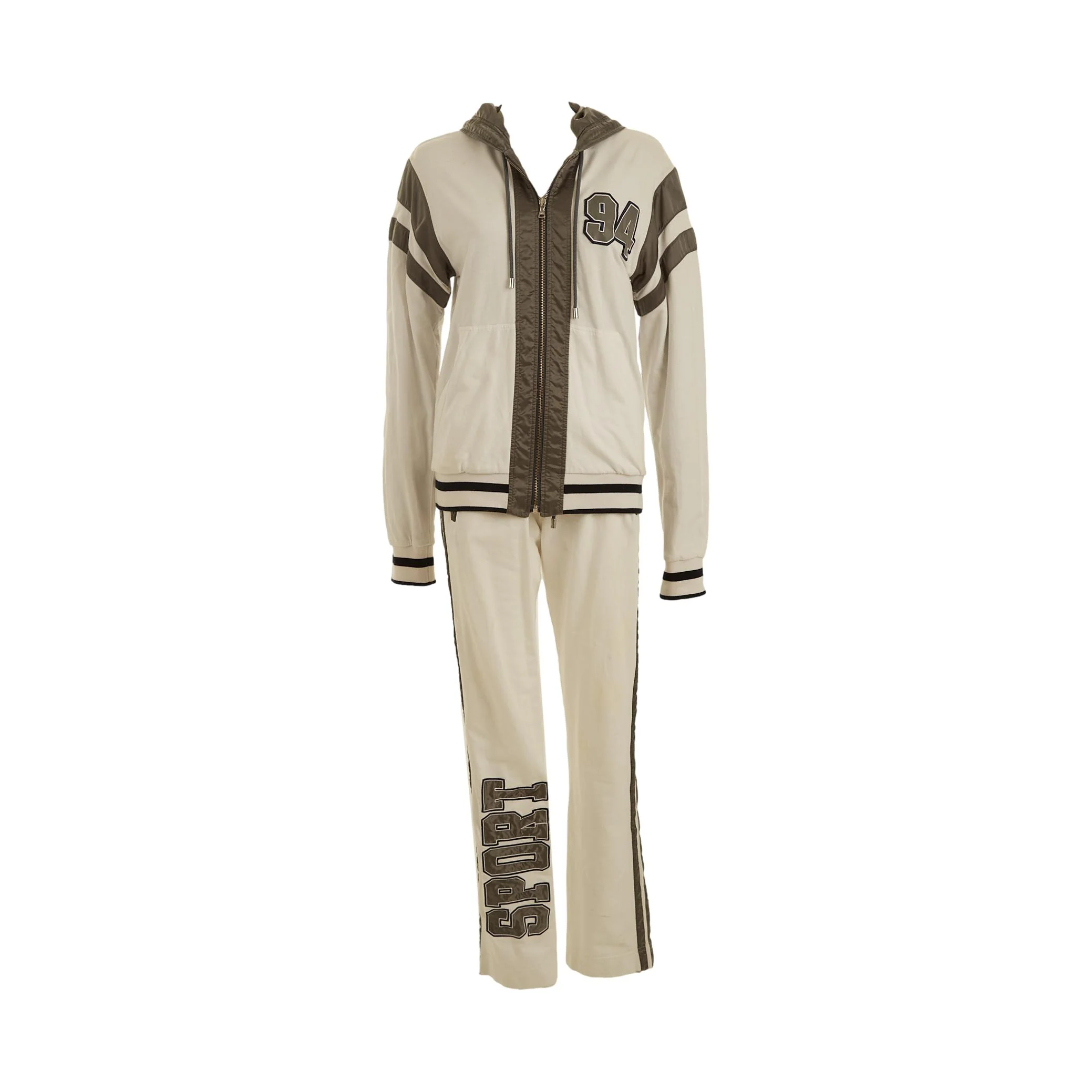 Dolce & Gabbana Sport White Track Set