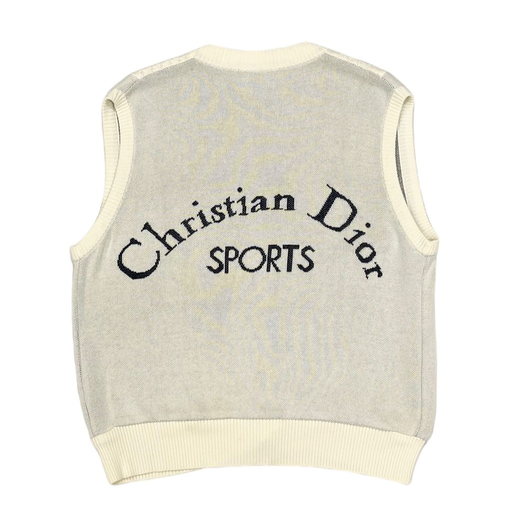 Dior Sports Logo Button Vest