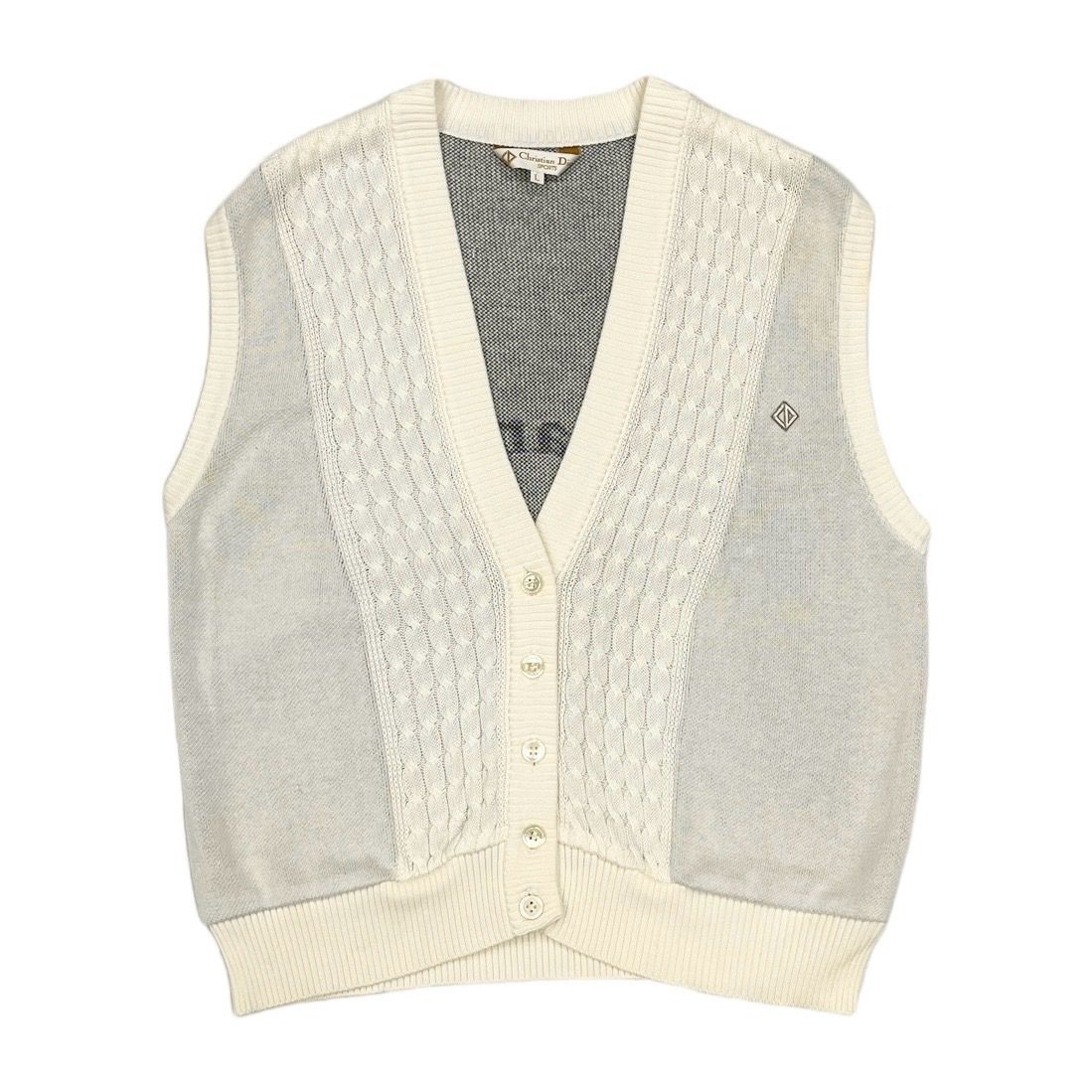 Dior Sports Logo Button Vest - Image 2
