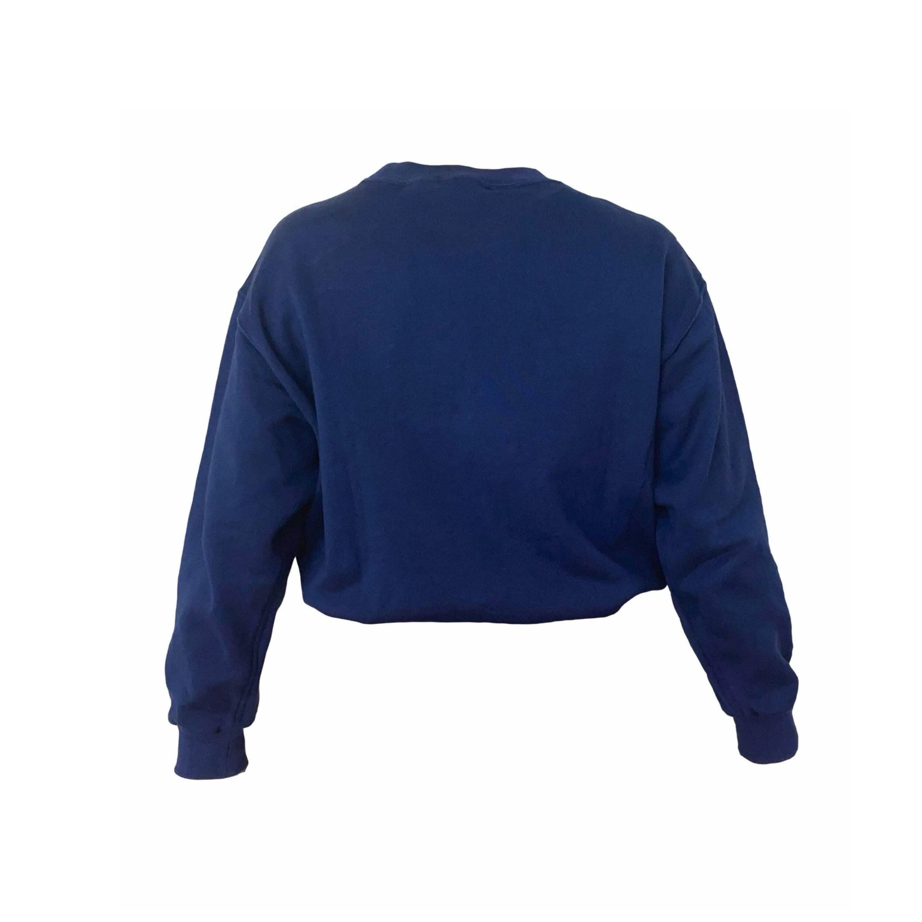 Dior Sports Navy Jumbo Logo Sweatshirt - Image 2