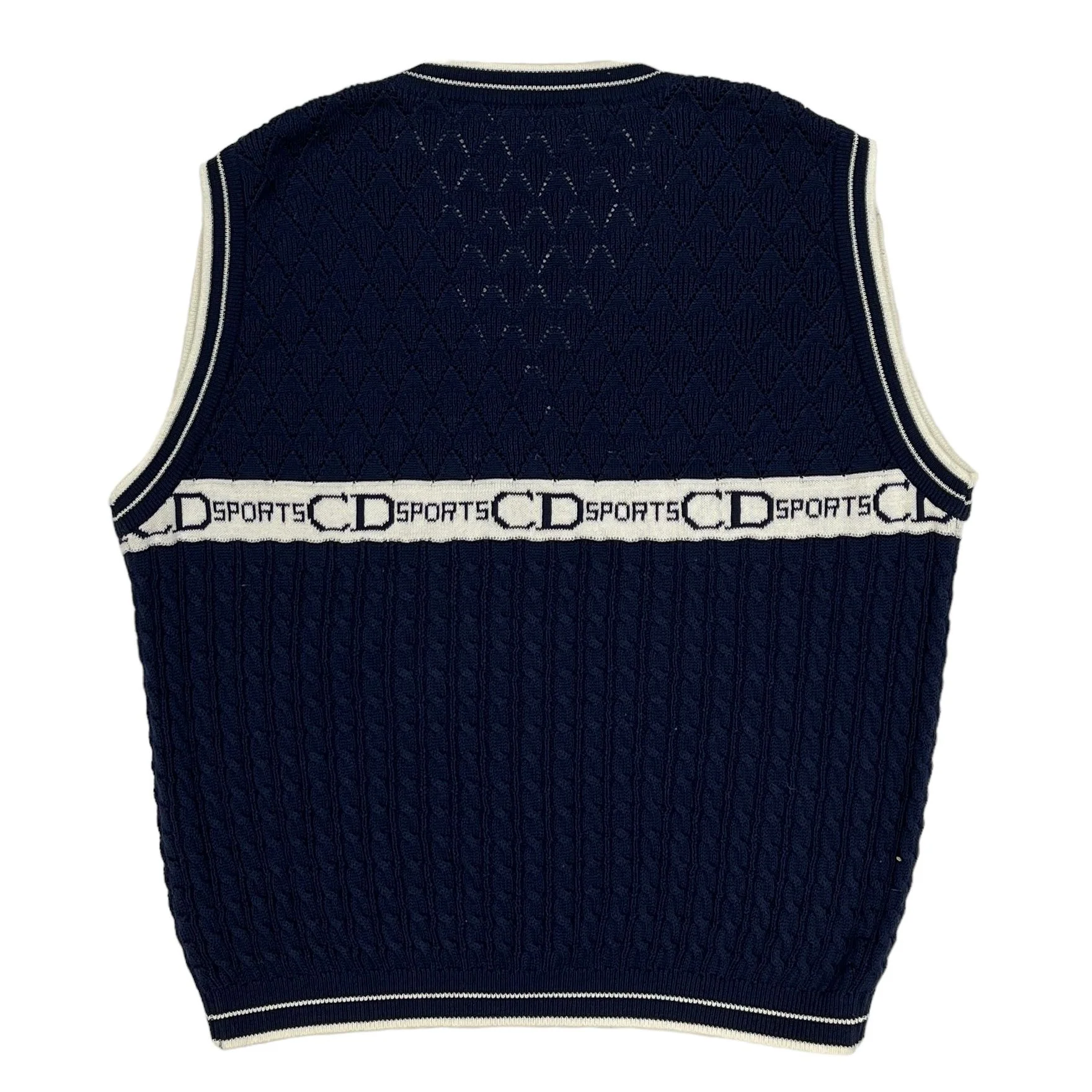 Dior Sports Navy Vest - Image 2