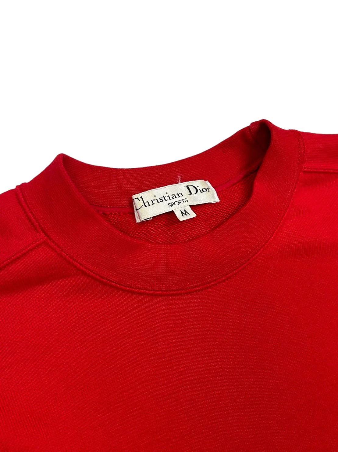 Dior Sports Red Logo Sweatshirt - Image 2