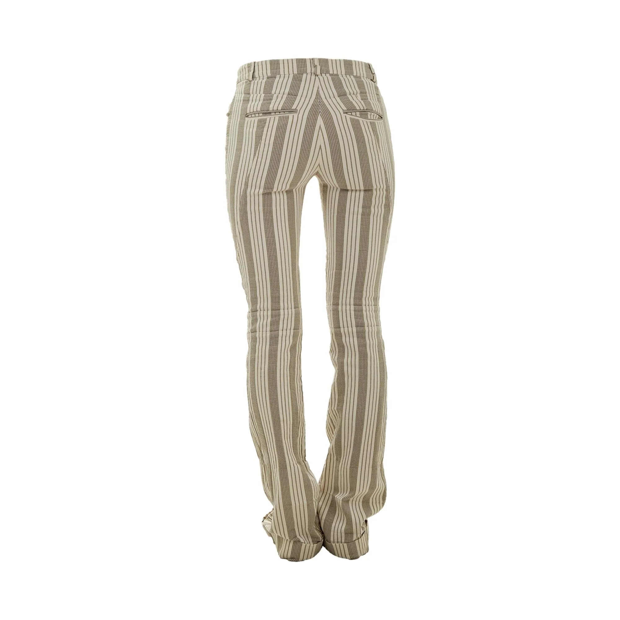 Dior Striped Logo Grey Pants - Image 2
