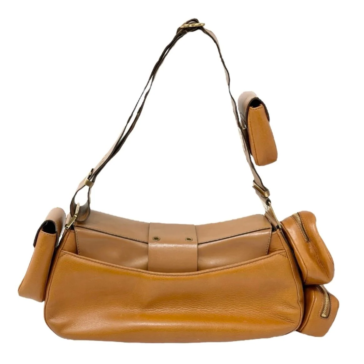 Dior Tan Leather Columbus Bag - Image 2