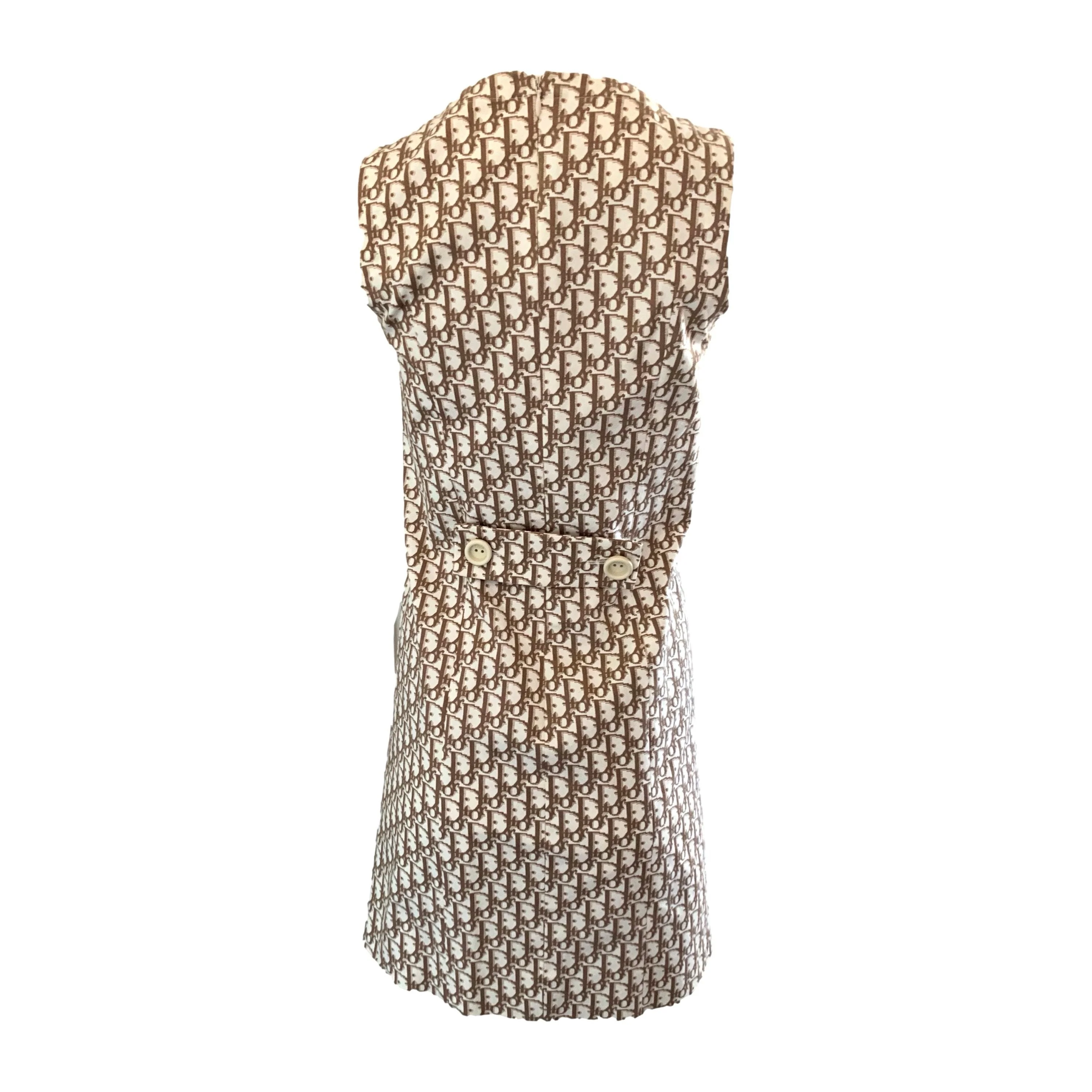 Dior Tan Logo Dress - Image 2