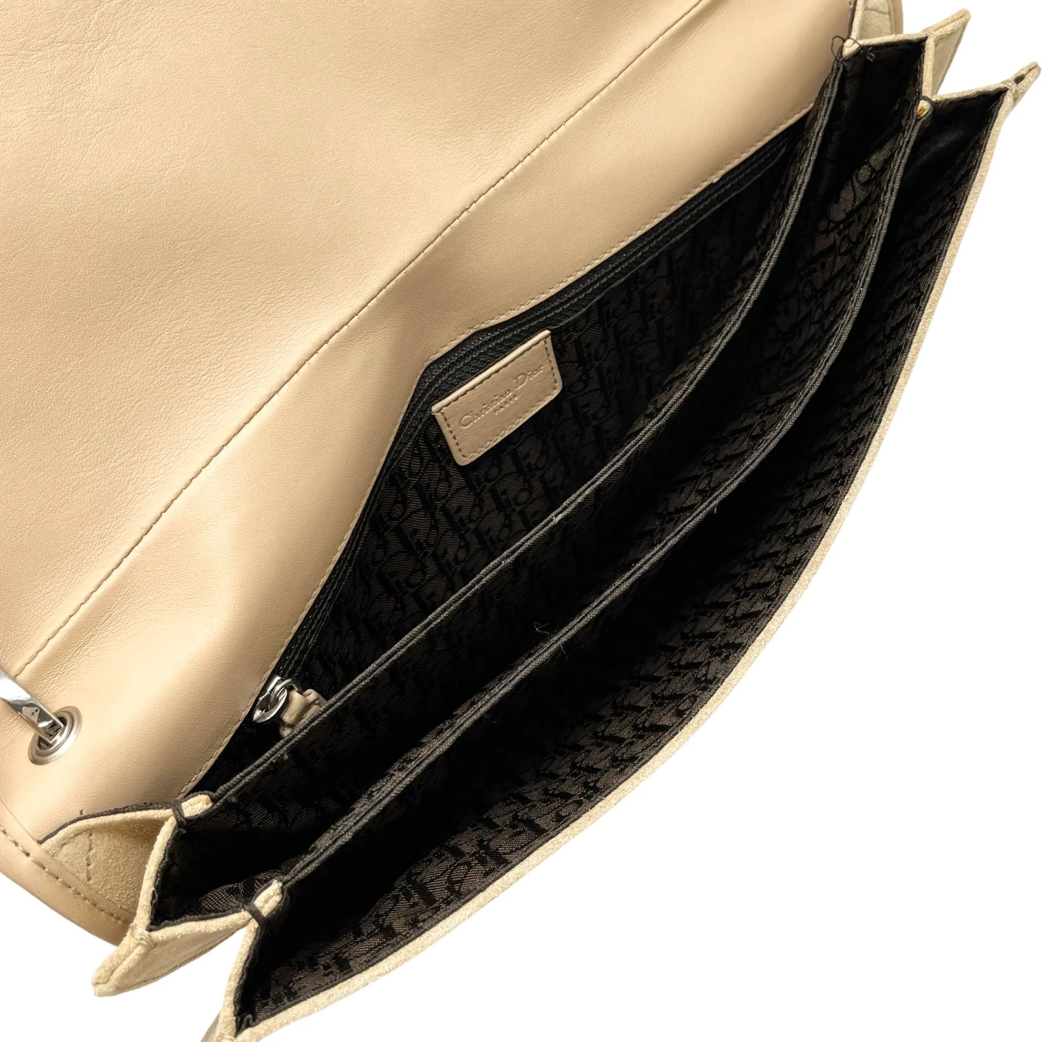 Dior Tan Suede Corset Shoulder Bag - Image 3