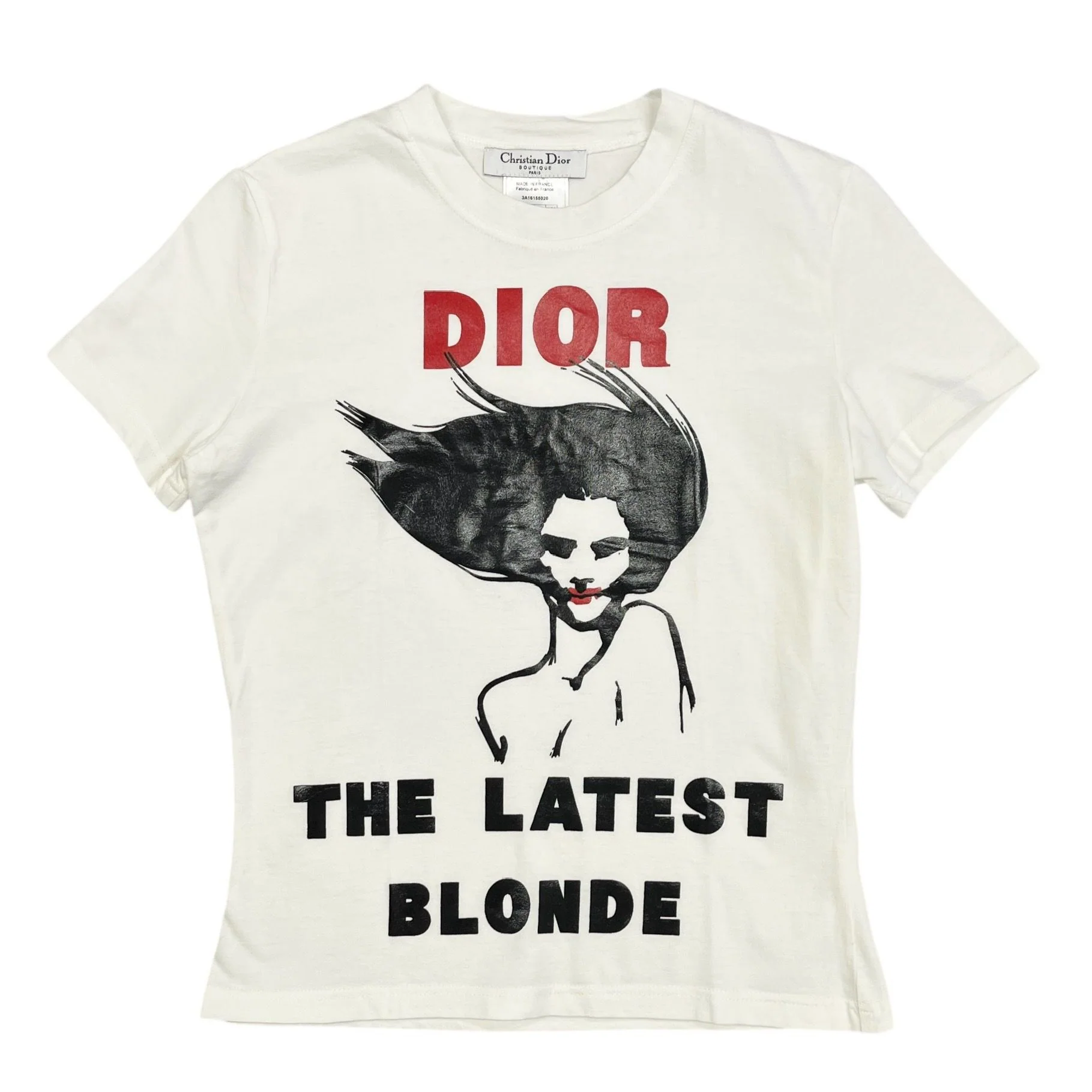 Dior “The Latest Blonde” Logo Tee