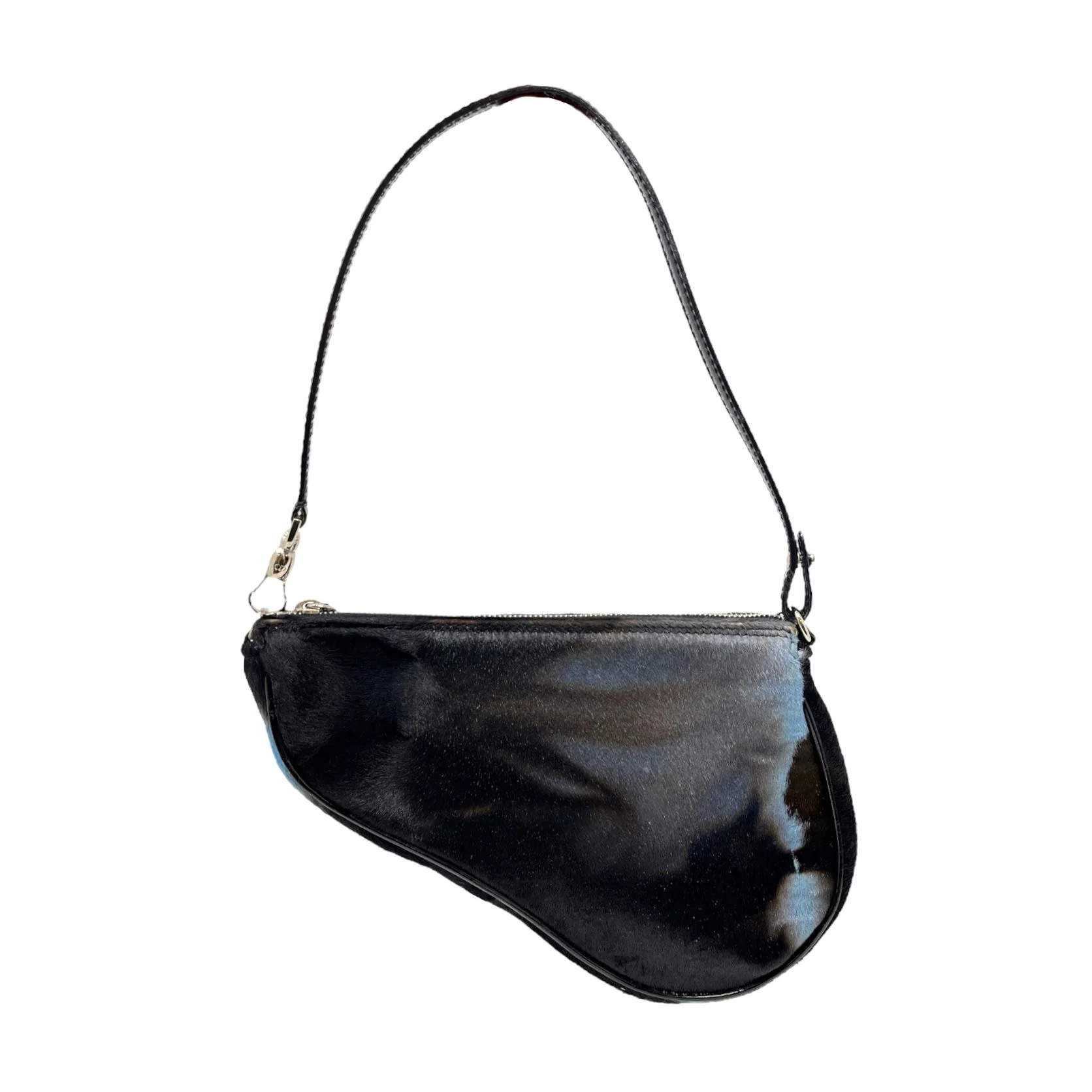 Dior Tie Dye Calf Hair Mini Saddle - Image 2