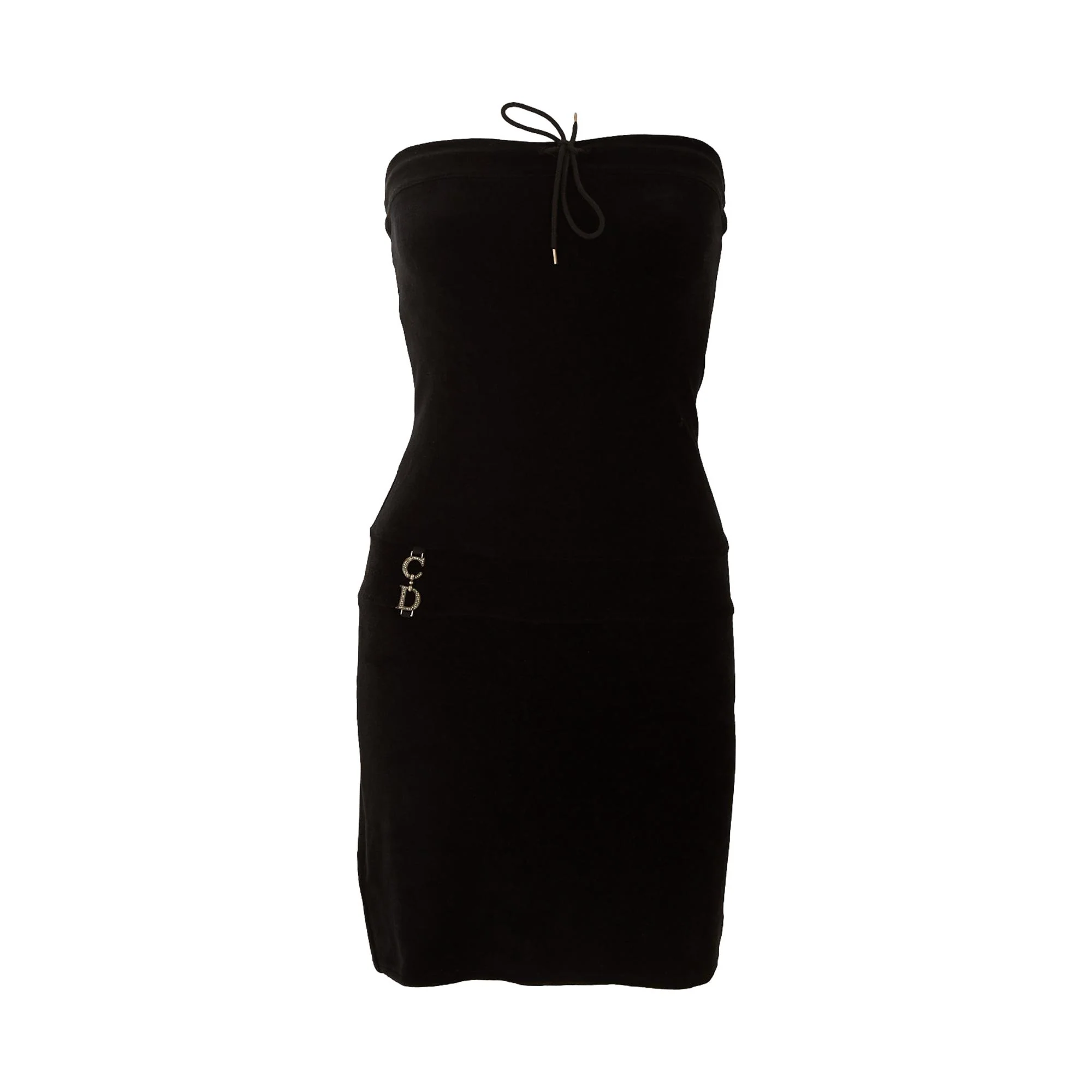 Dior Velvet Strapless Dress