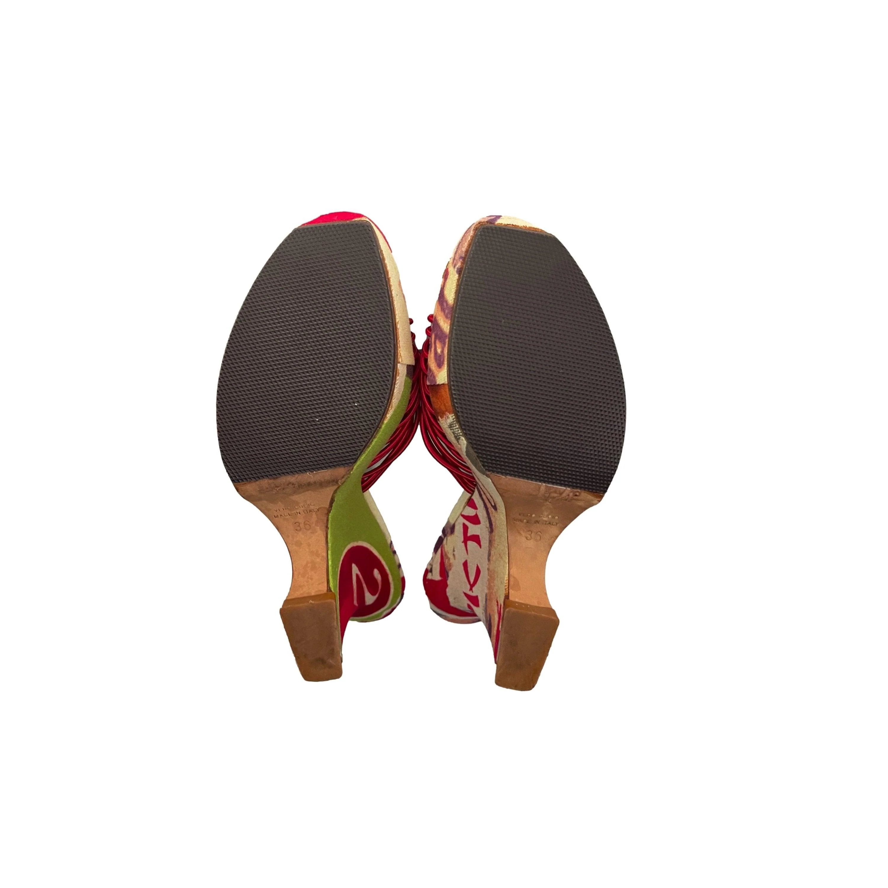 Dior Victim Logo Chunky Heels - Image 3
