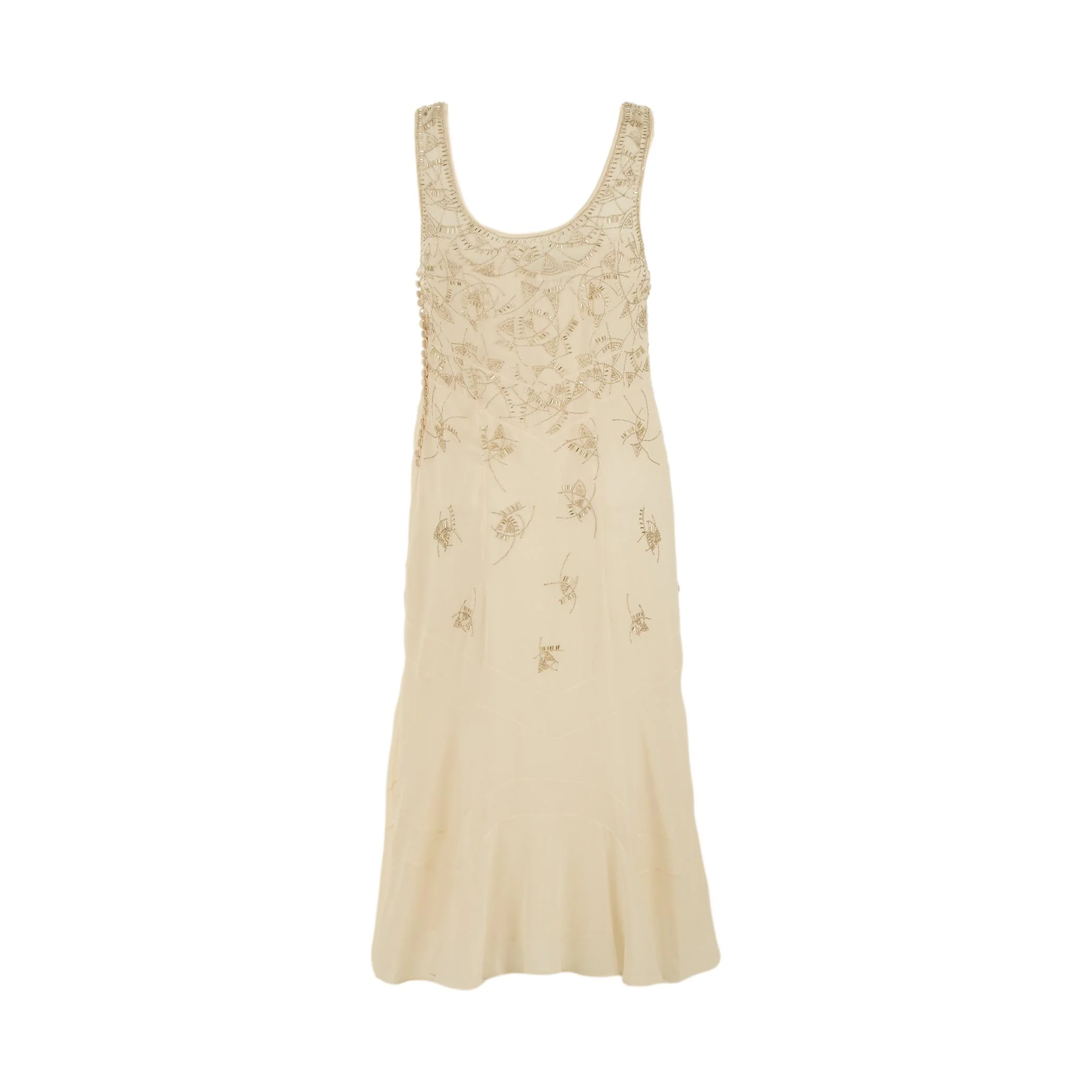 Dior White Beaded Dress - Image 2