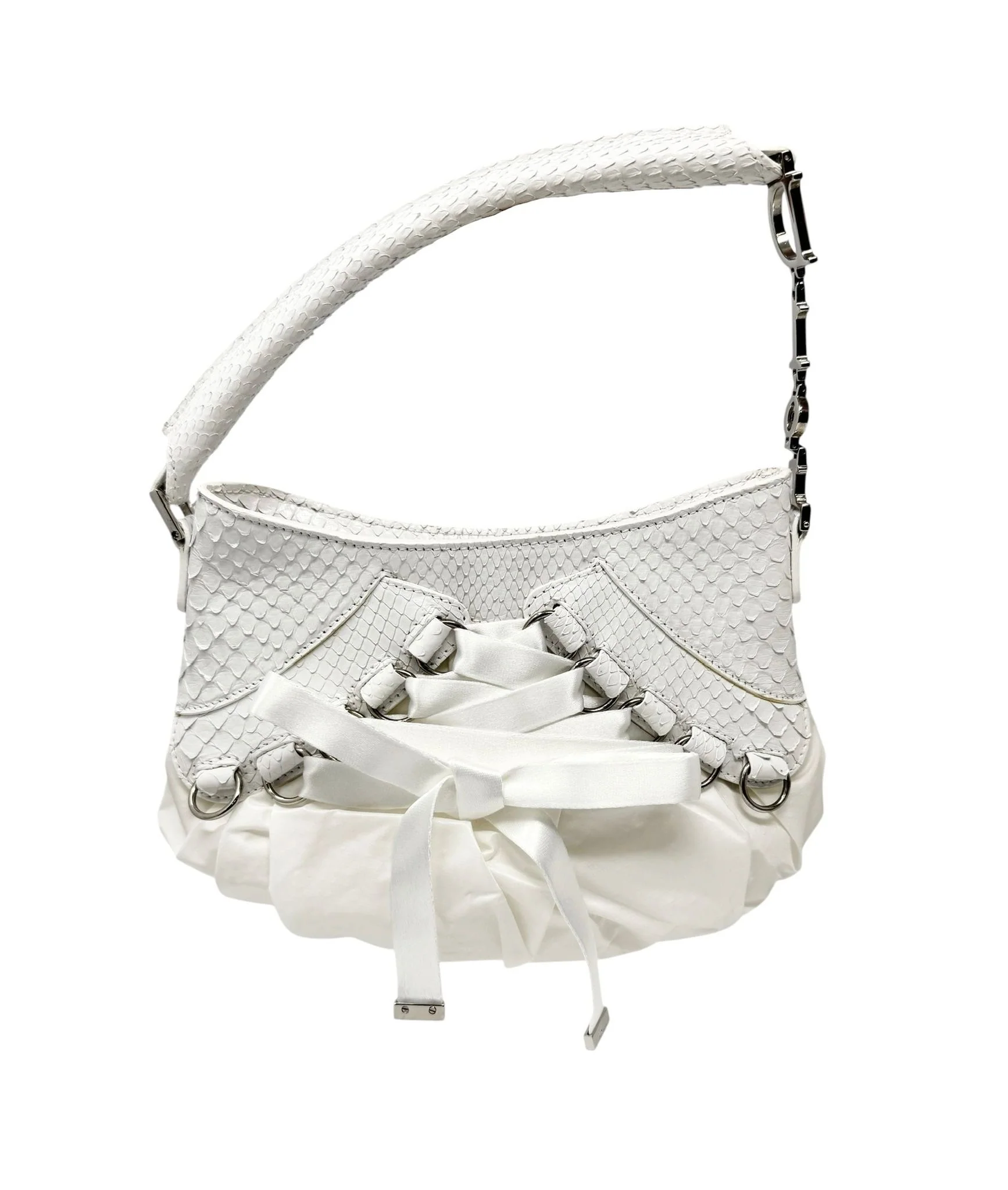 Dior White Corset Mini Bag - Image 3