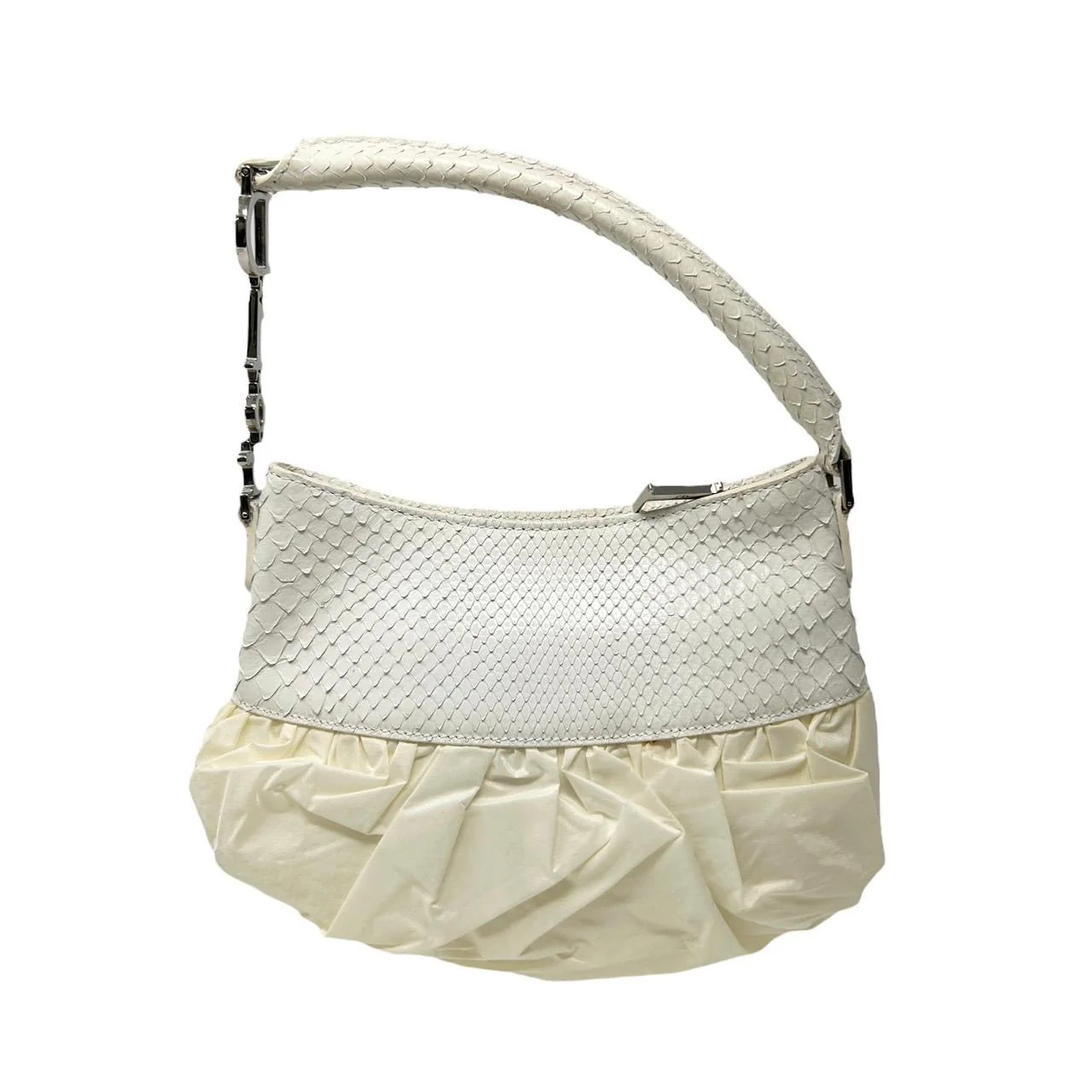 Dior White Corset Shoulder Bag - Image 2