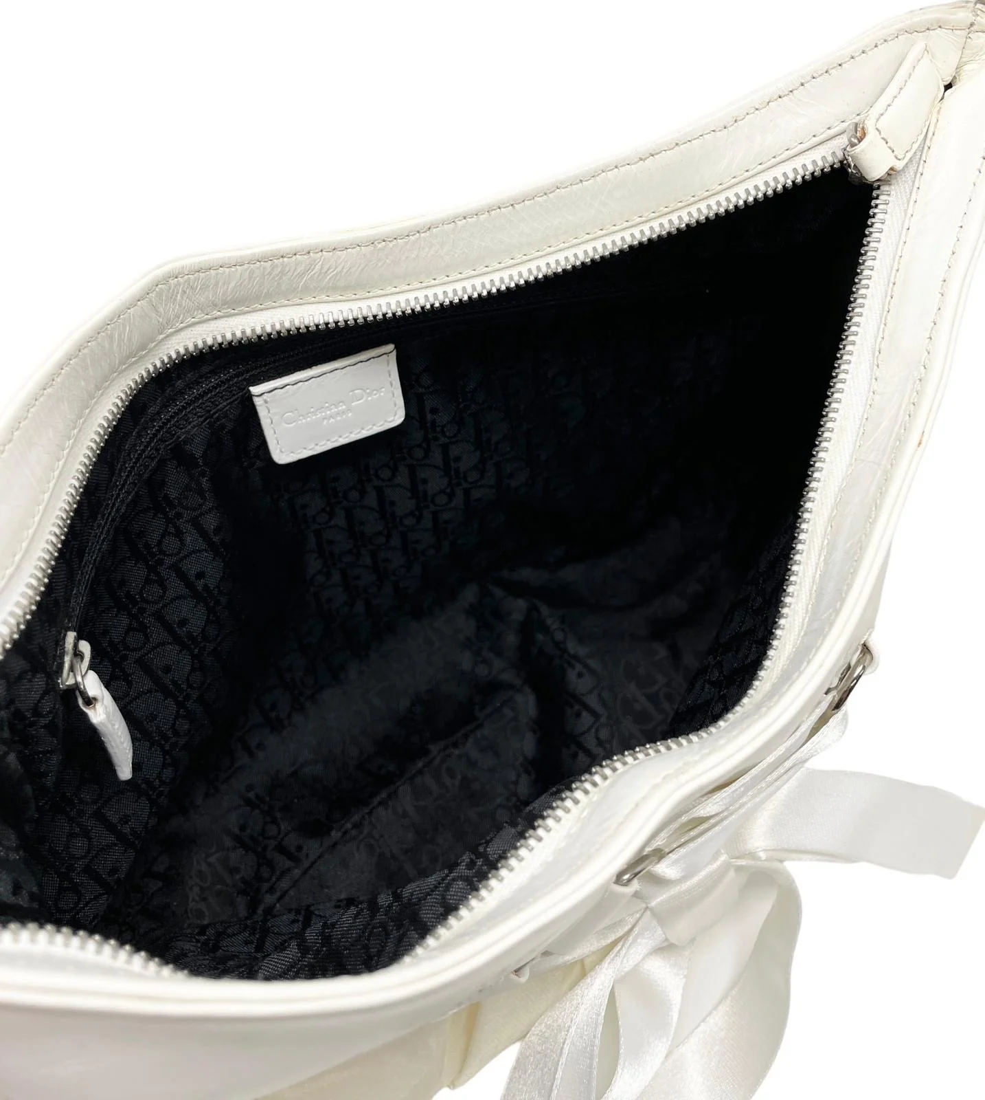 Dior White Corset Shoulder Bag - Image 3