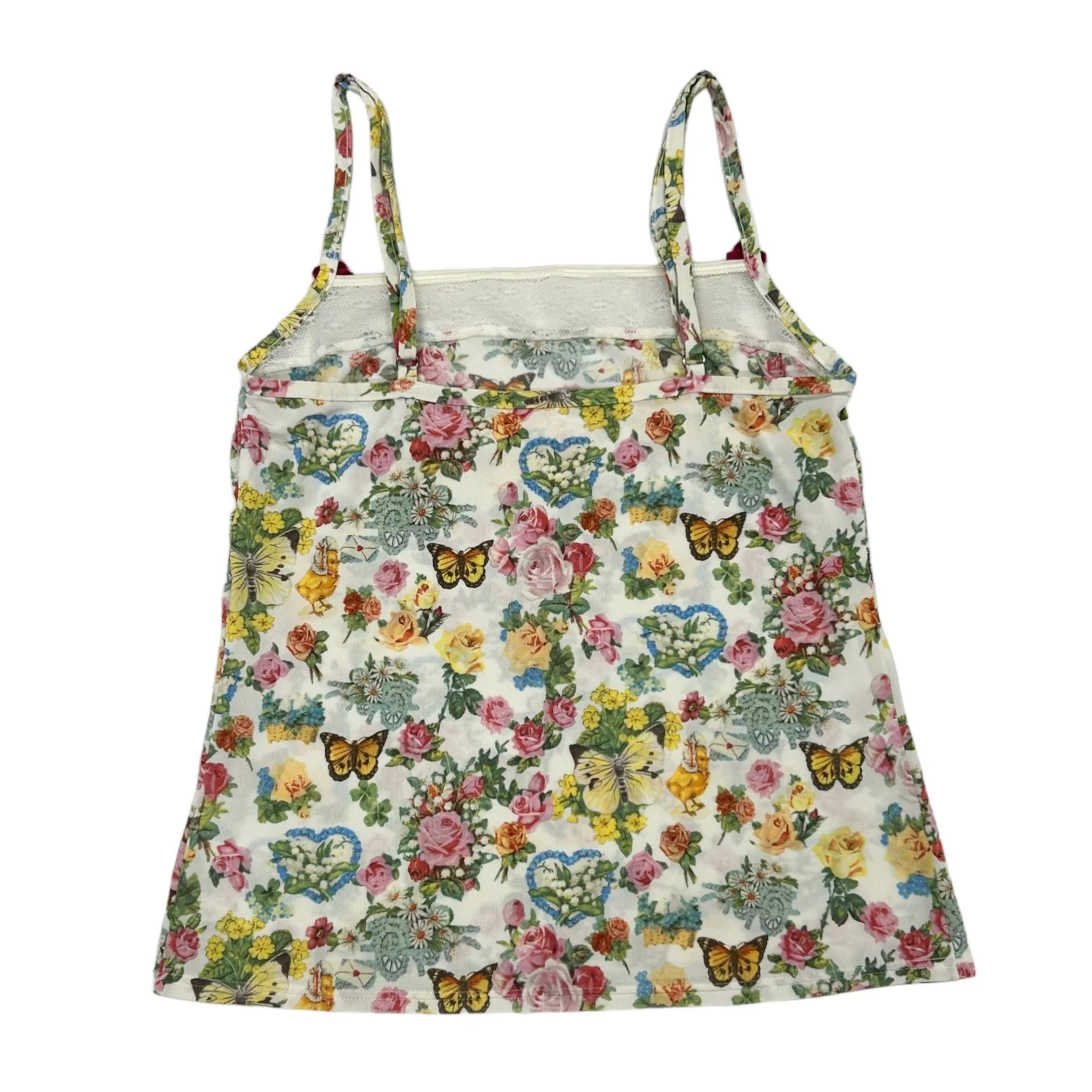 Dior White Floral Print Tan - Image 2