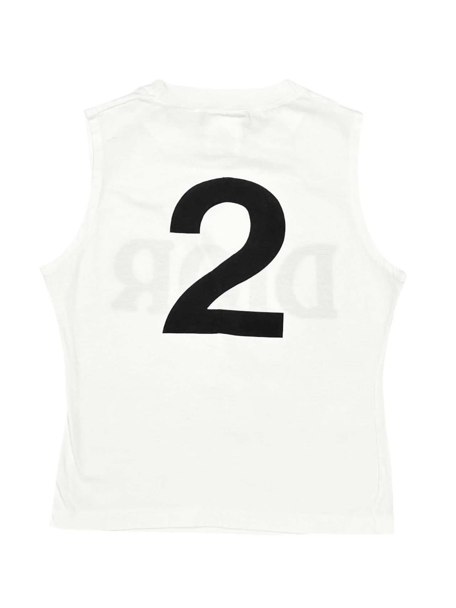 Dior White Logo Tank - Image 2