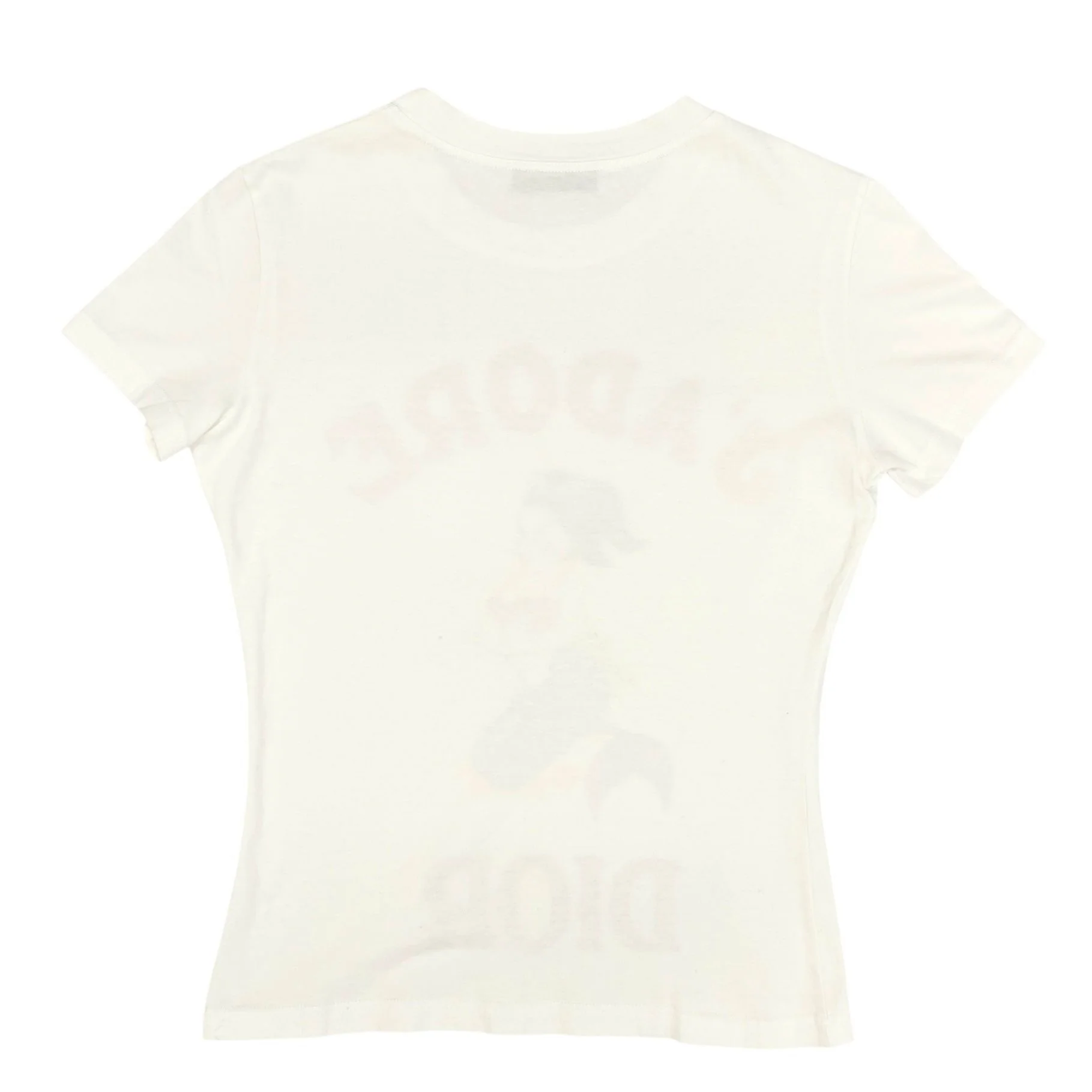 Dior White Mermaid Short Sleeve Top - Image 2