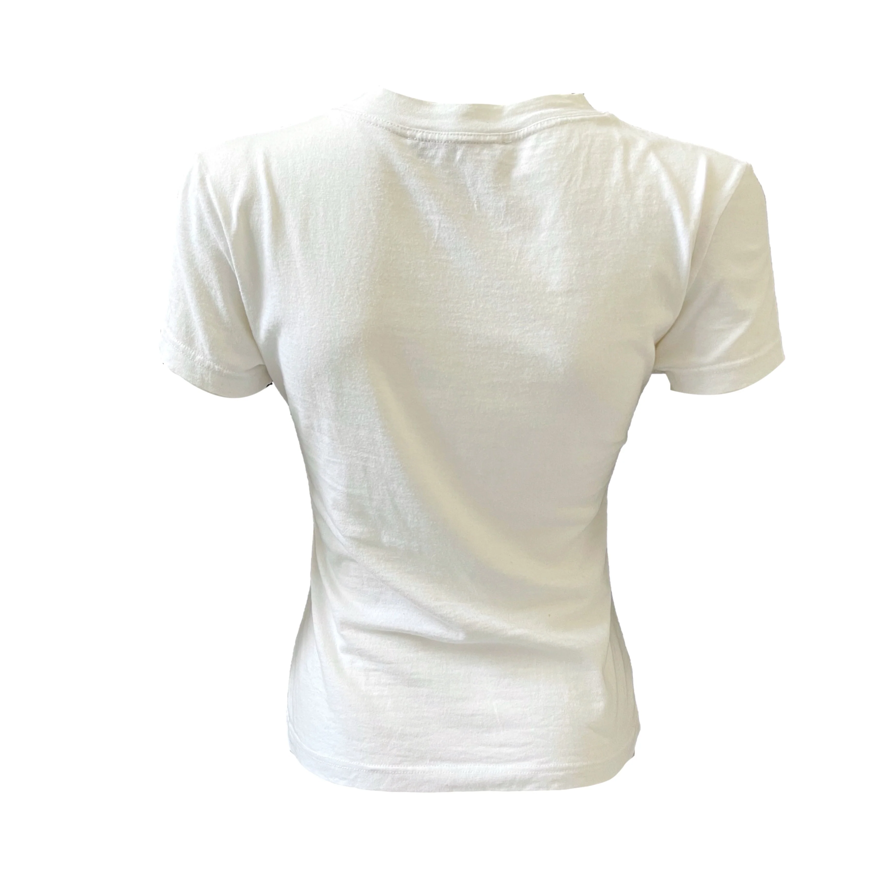 Dior White Mermaid Short Sleeve Top - Image 2