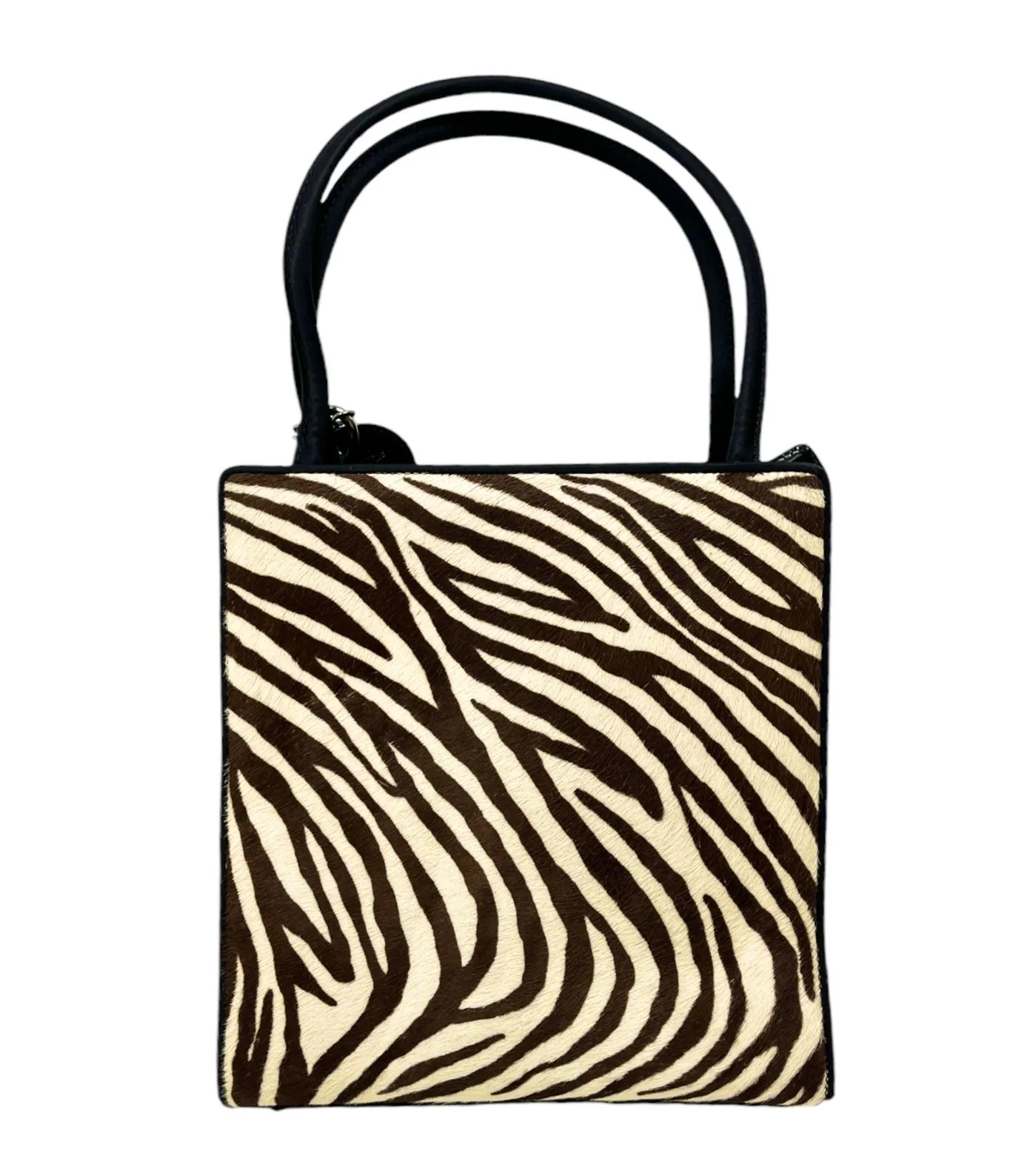 Dior Zebra Calfhair Shoulder Bag - Image 2