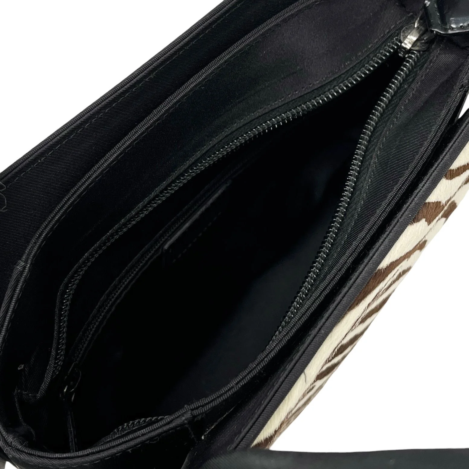 Dior Zebra Calfhair Shoulder Bag - Image 3