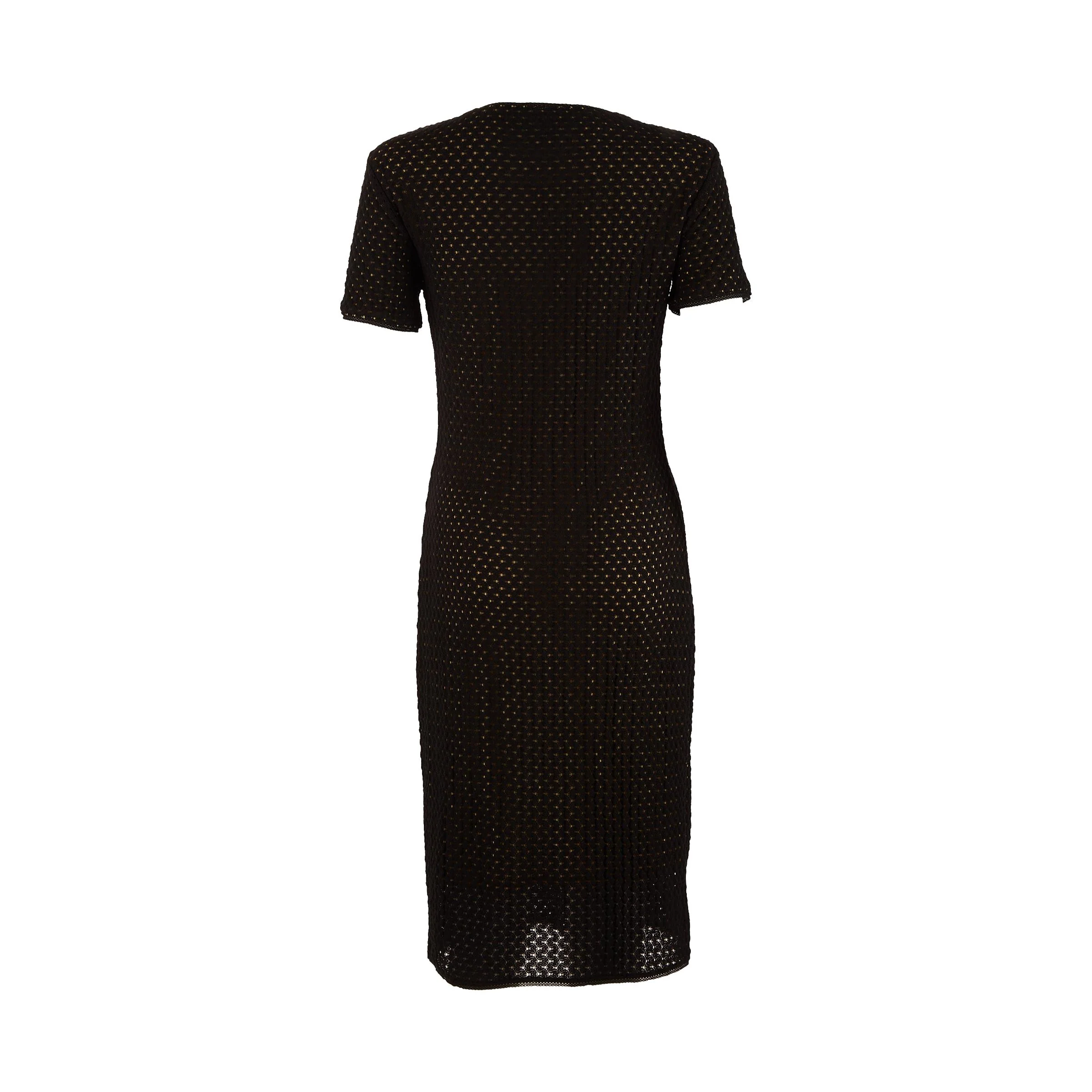 Dolce & Gabbana Black Heart Locket Dress - Image 2