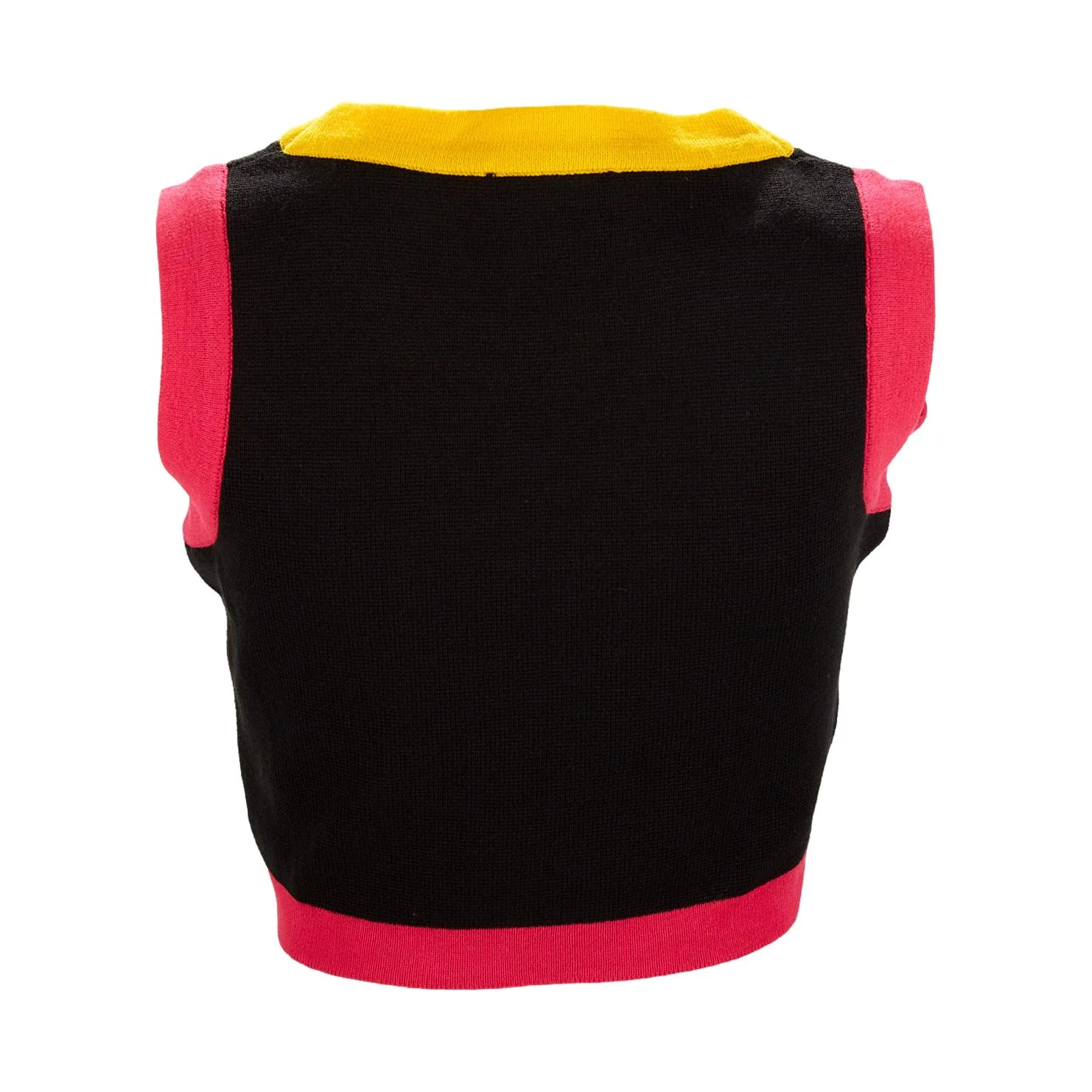 Dolce & Gabbana Black Logo Crop Tank - Image 2