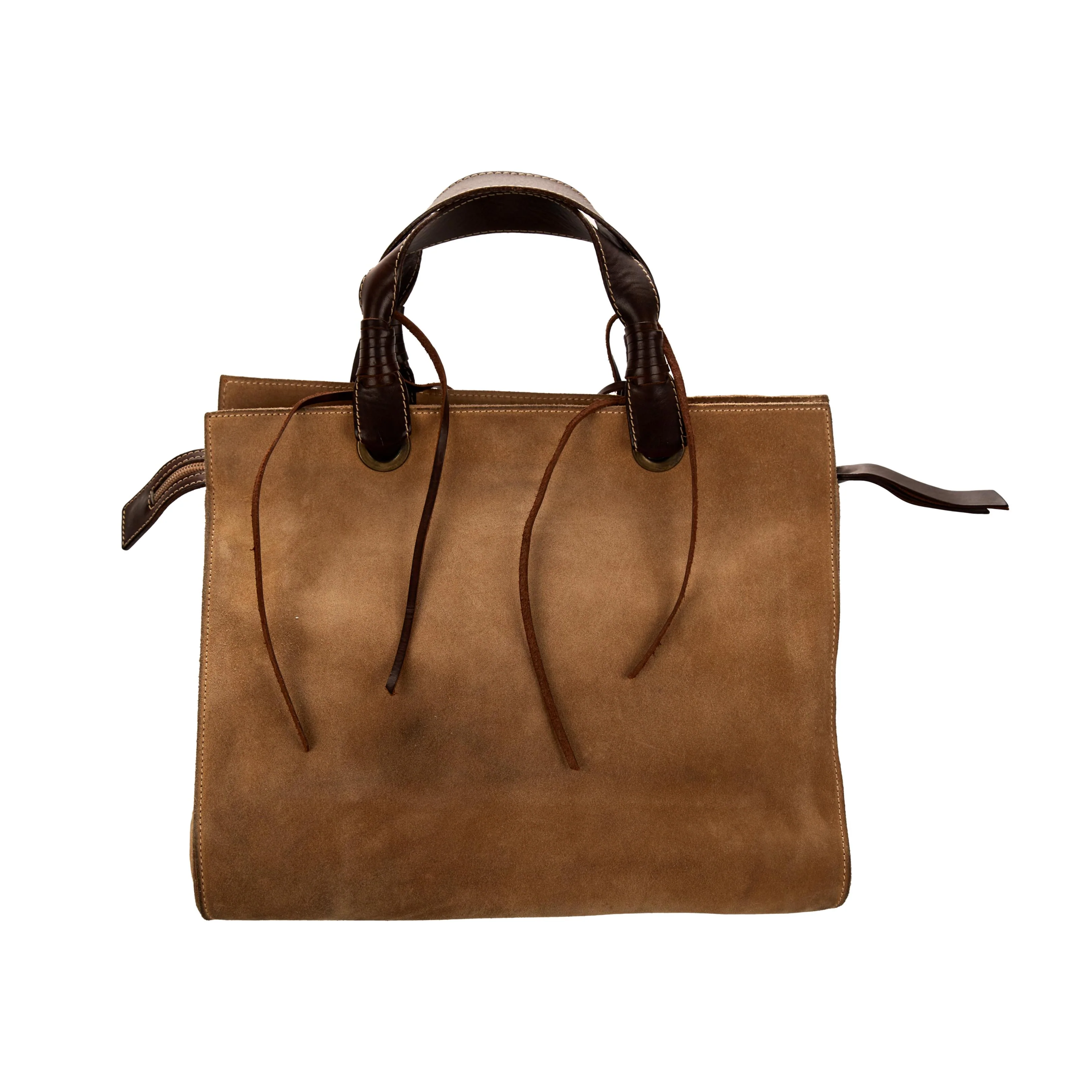 Dolce & Gabbana Brown Suede Tassel bag - Image 2
