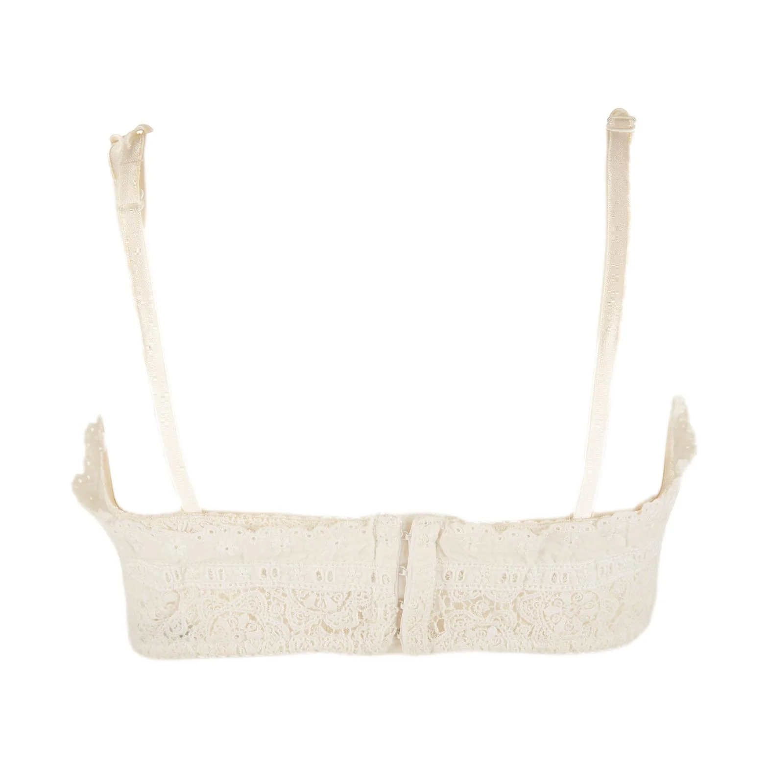 Dolce & Gabbana White Eyelet Bralette - Image 2