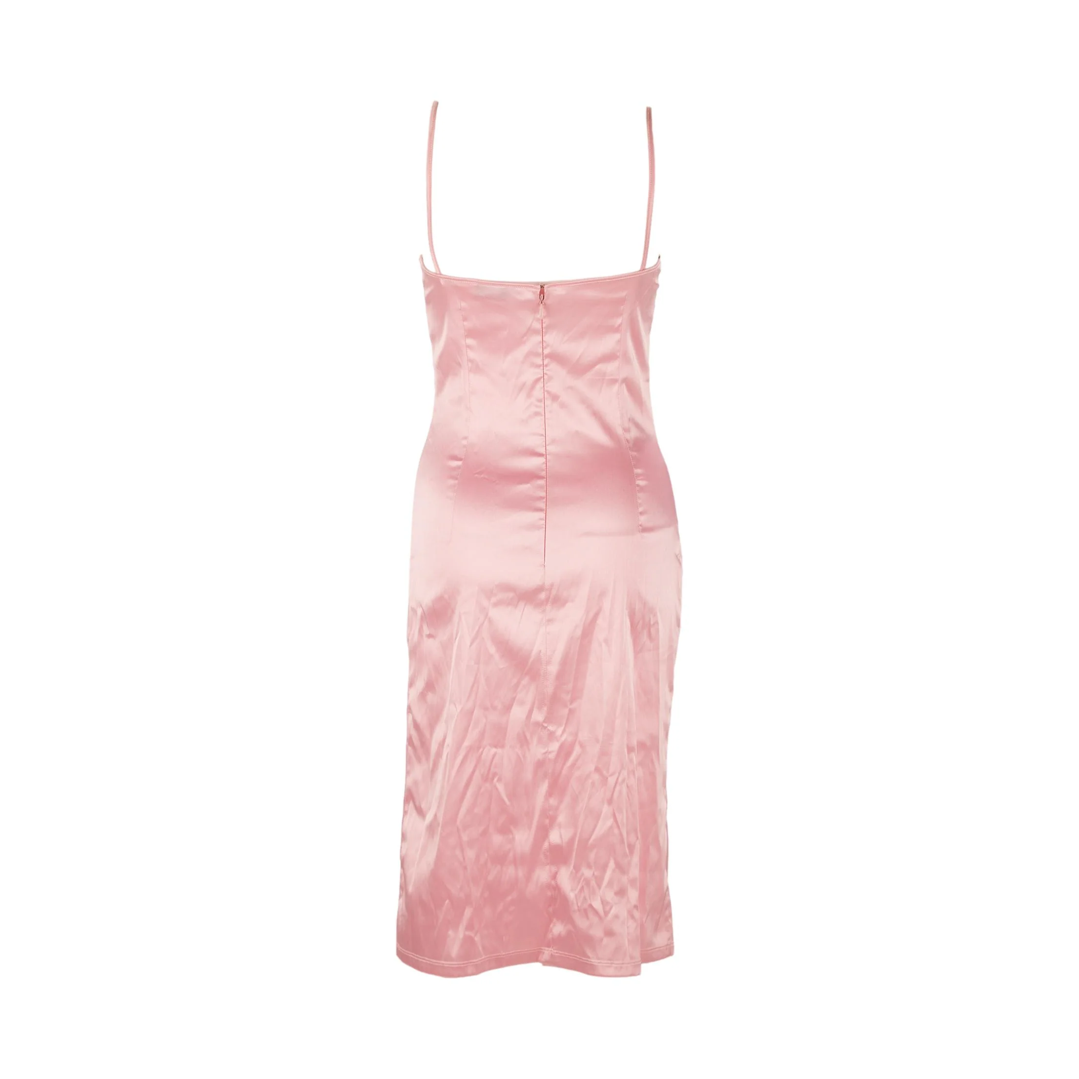 Dolce & Gabbana Baby Pink Slip Dress - Image 2