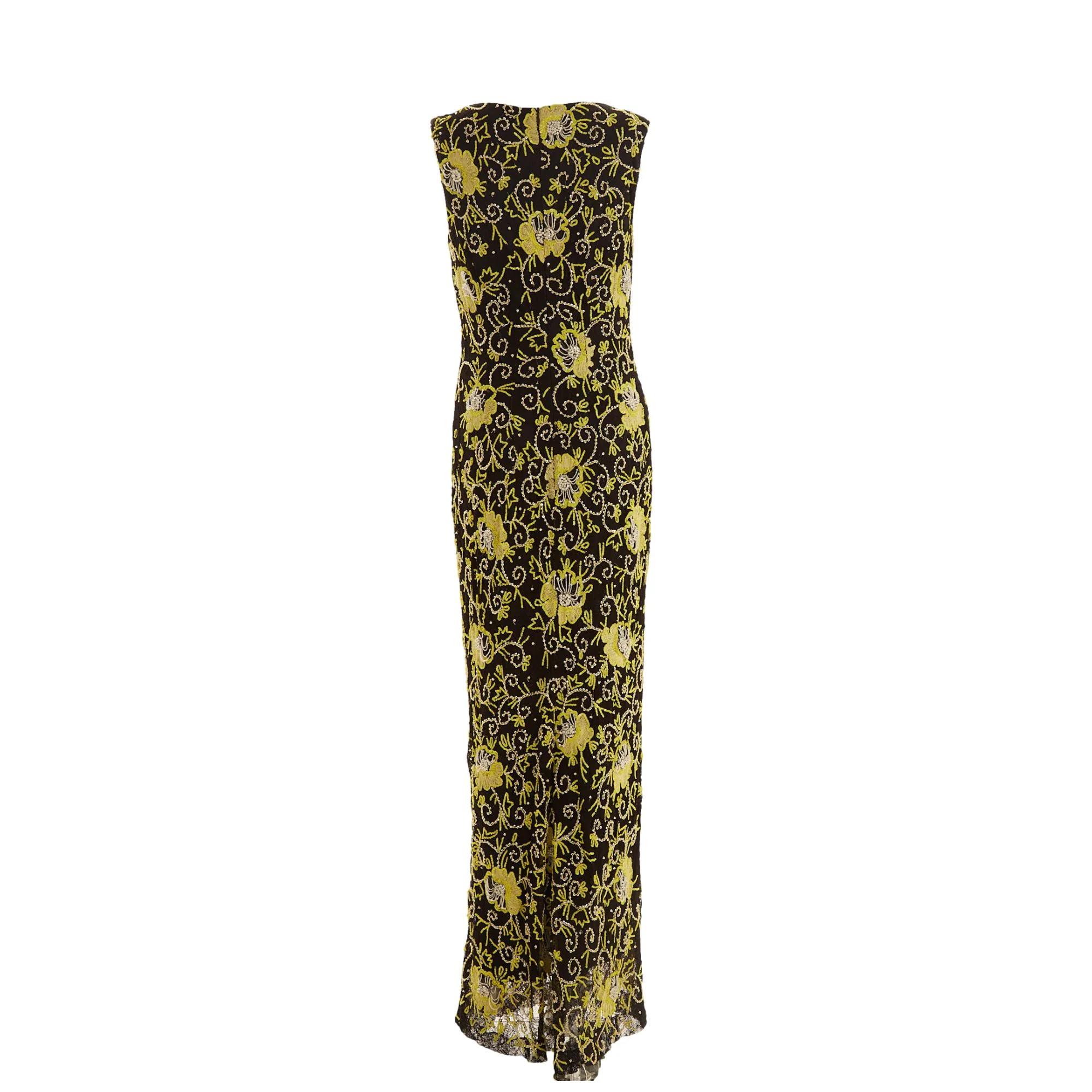 Dolce & Gabbana Black Beaded Dress - Image 2