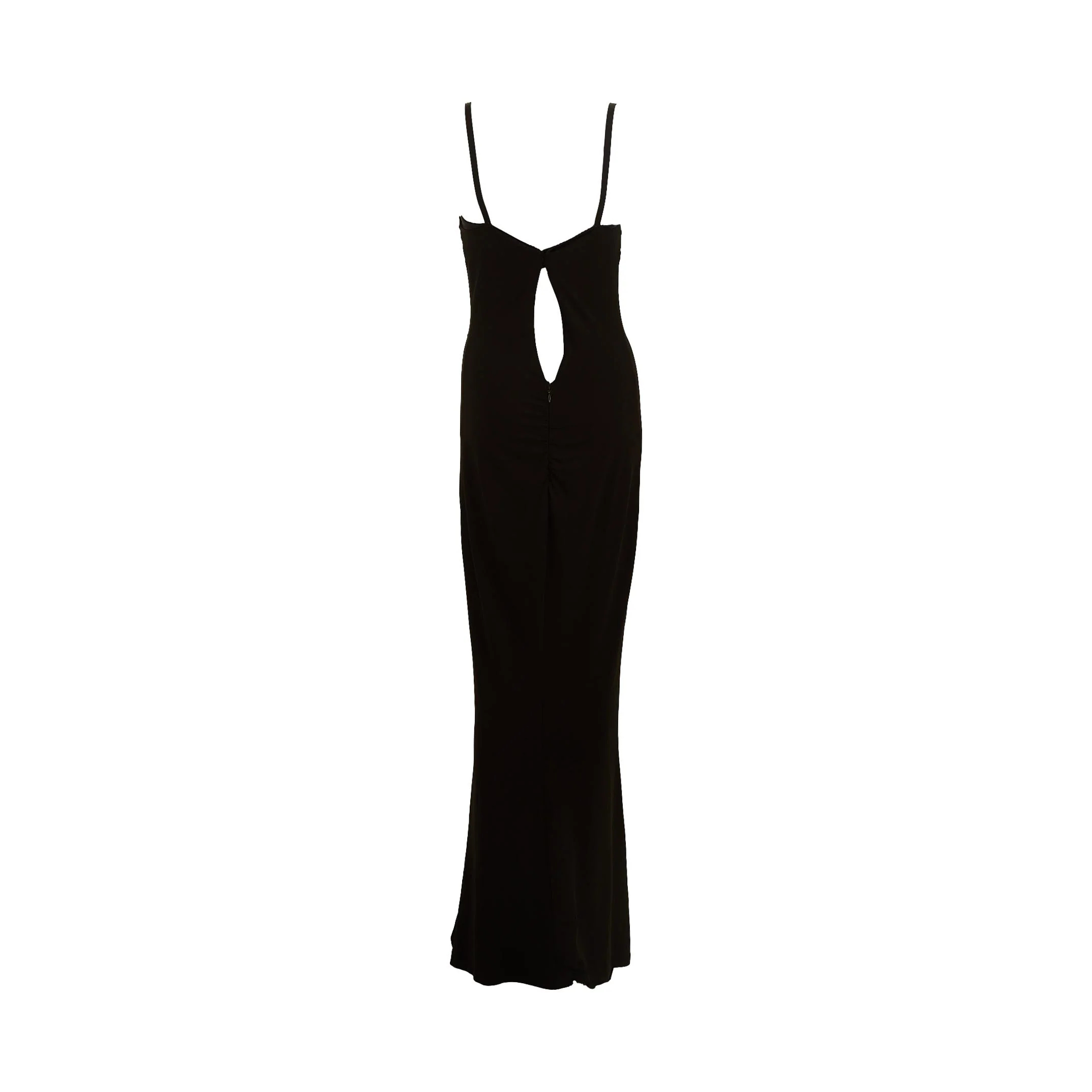 Dolce & Gabbana Black Choker Gown - Image 4