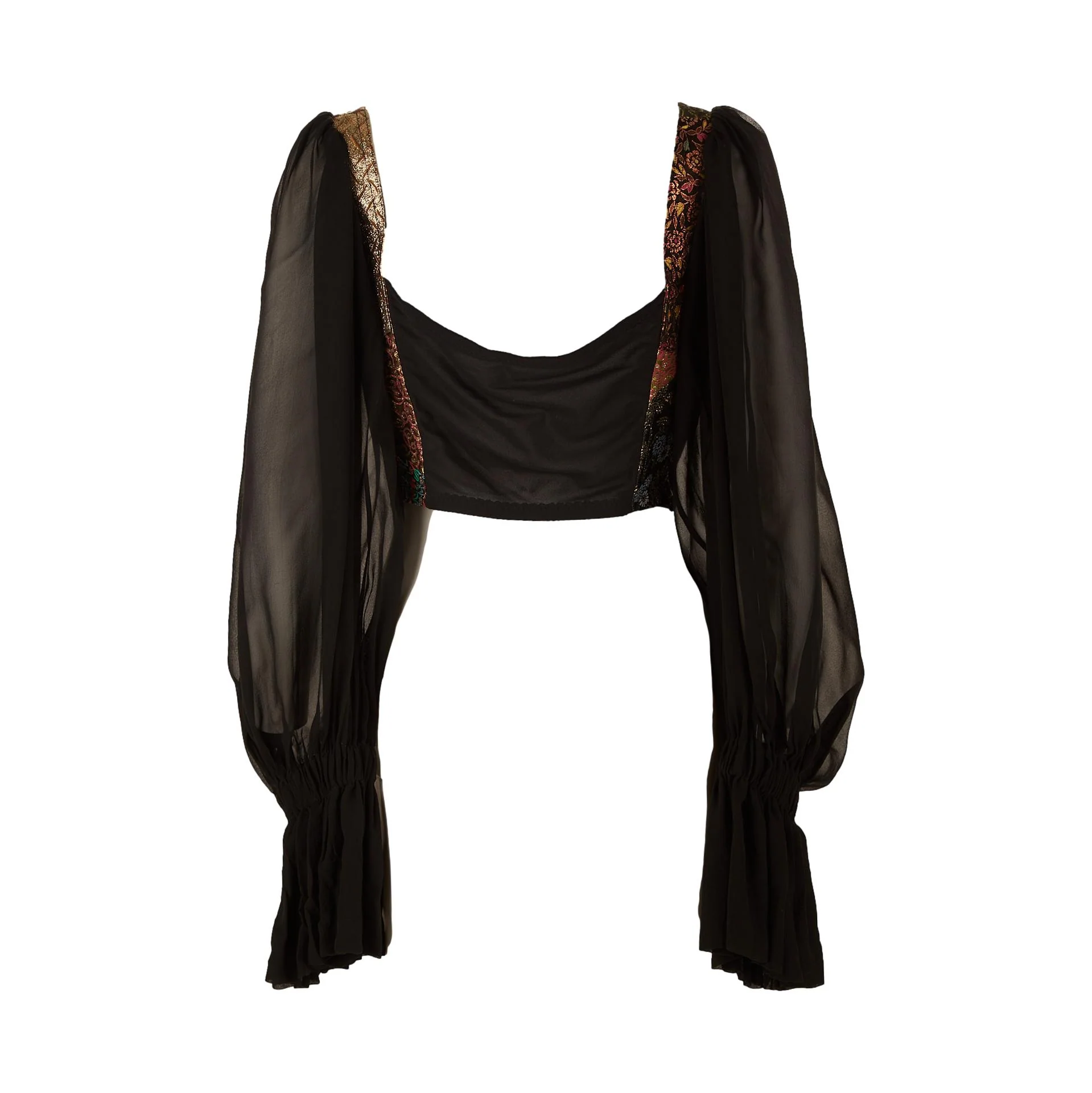 Dolce & Gabbana Corset Print Top - Image 2