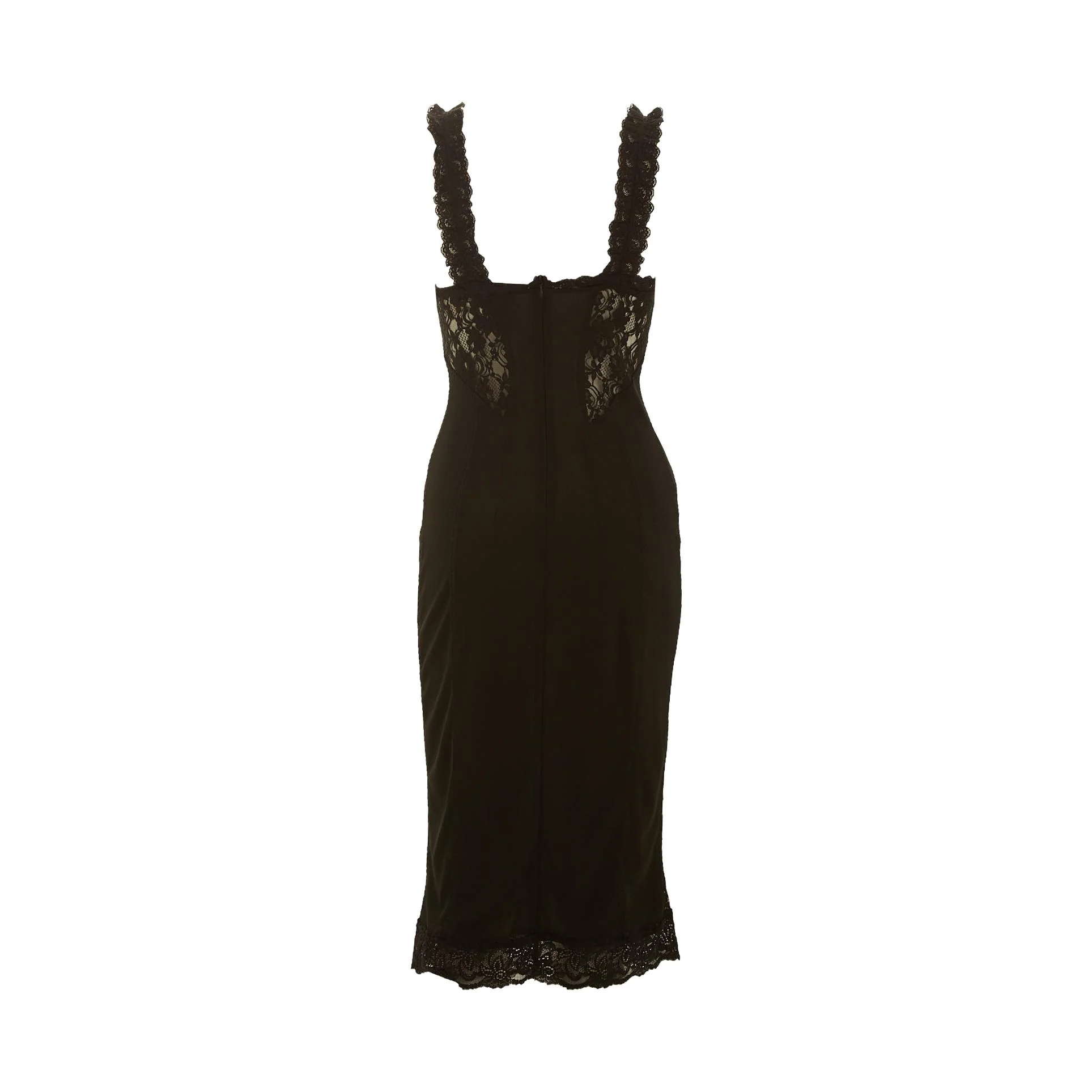Dolce & Gabbana Black Lace Dress - Image 3