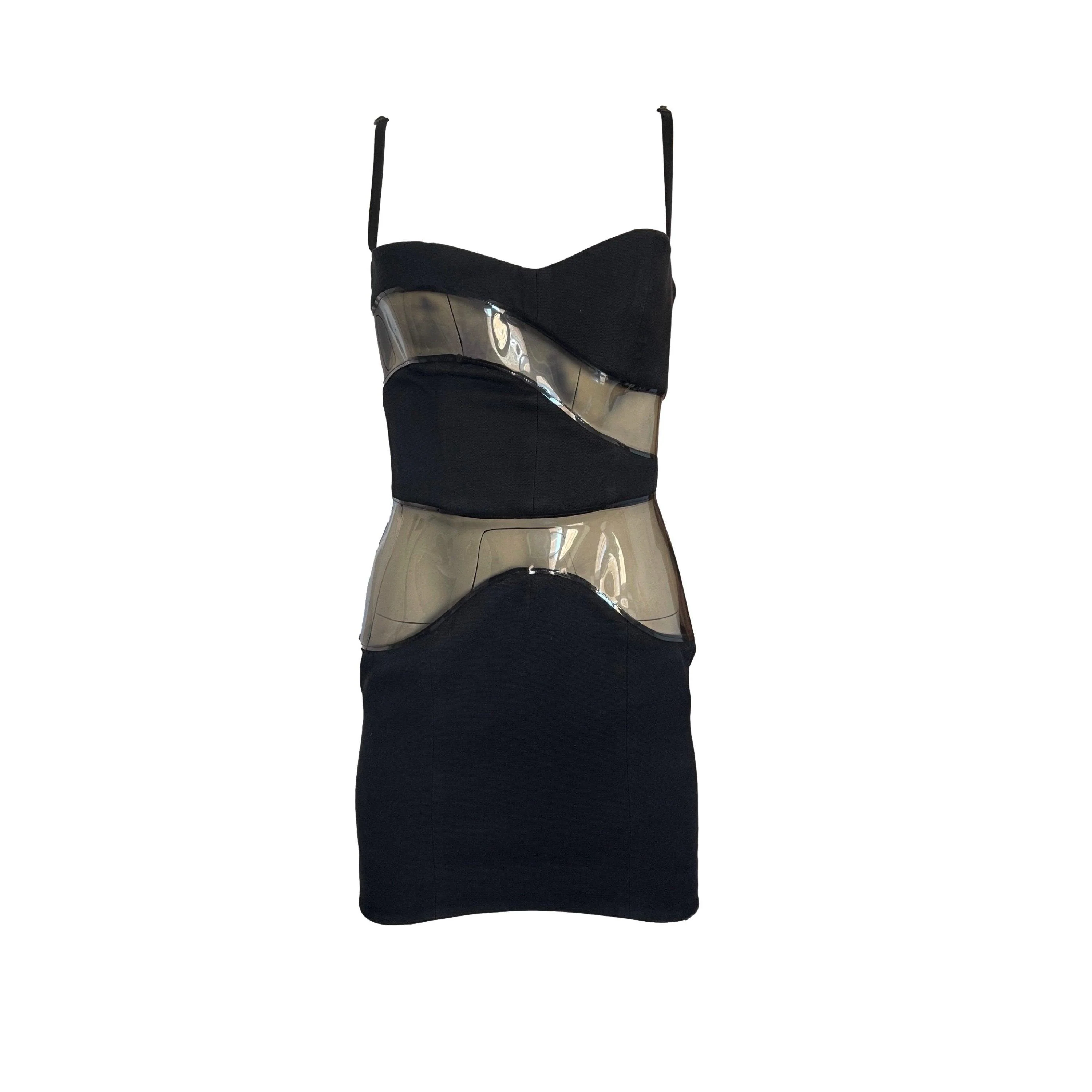 Dolce & Gabbana Black See Through Dress