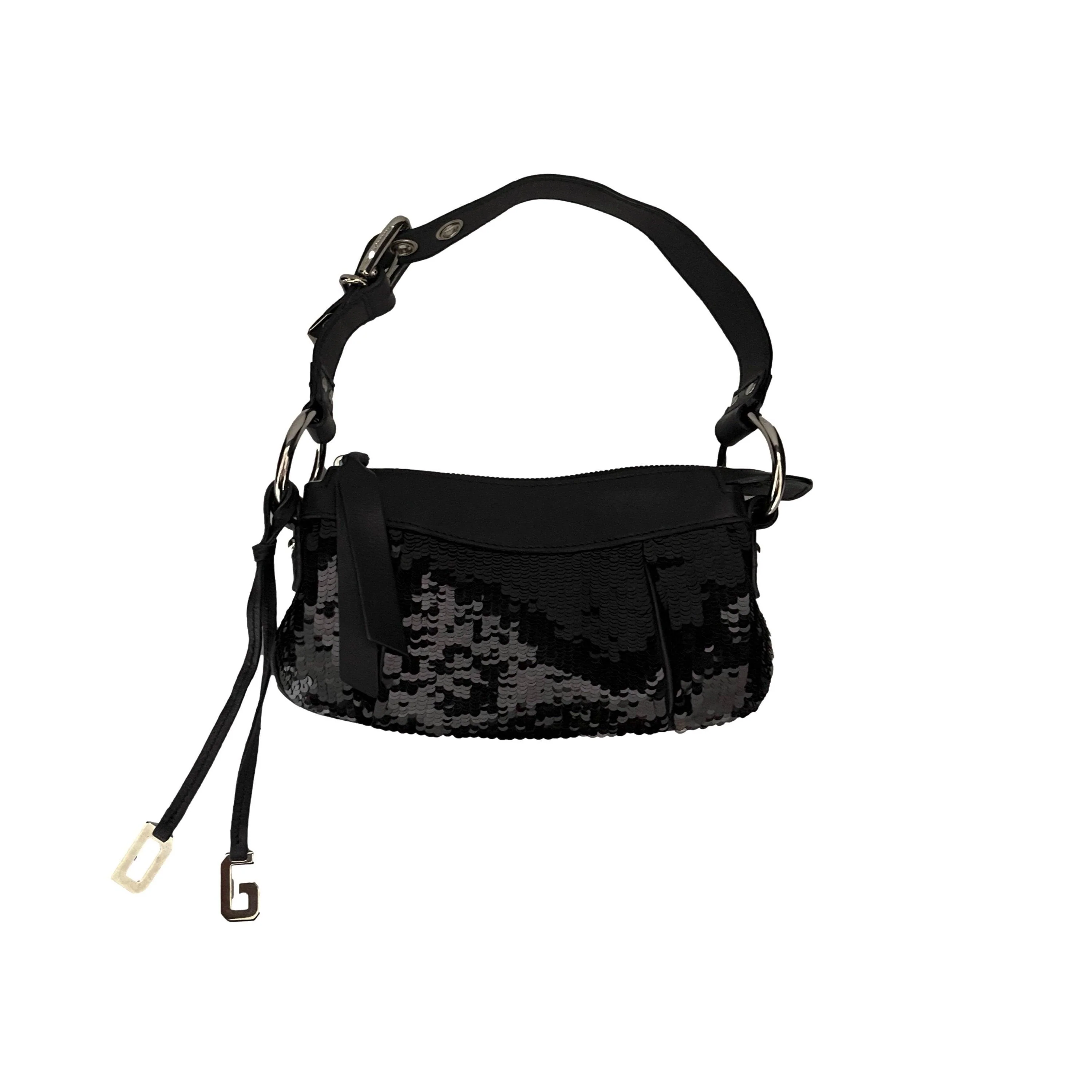 Dolce & Gabbana Black Sequin Mini Shoulder Bag - Image 2