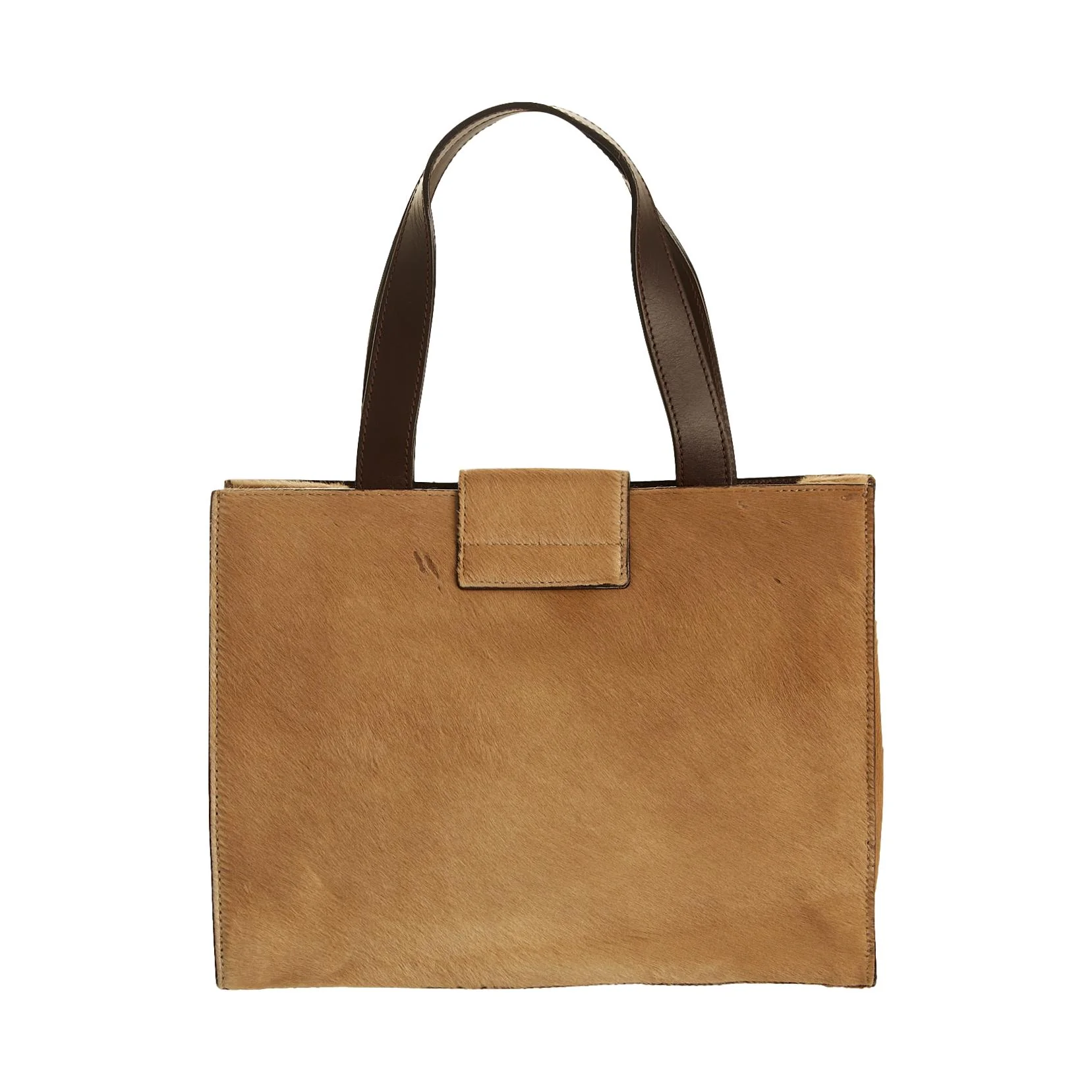 Dolce & Gabbana Brown Calf Hair Shoulder Bag - Image 2